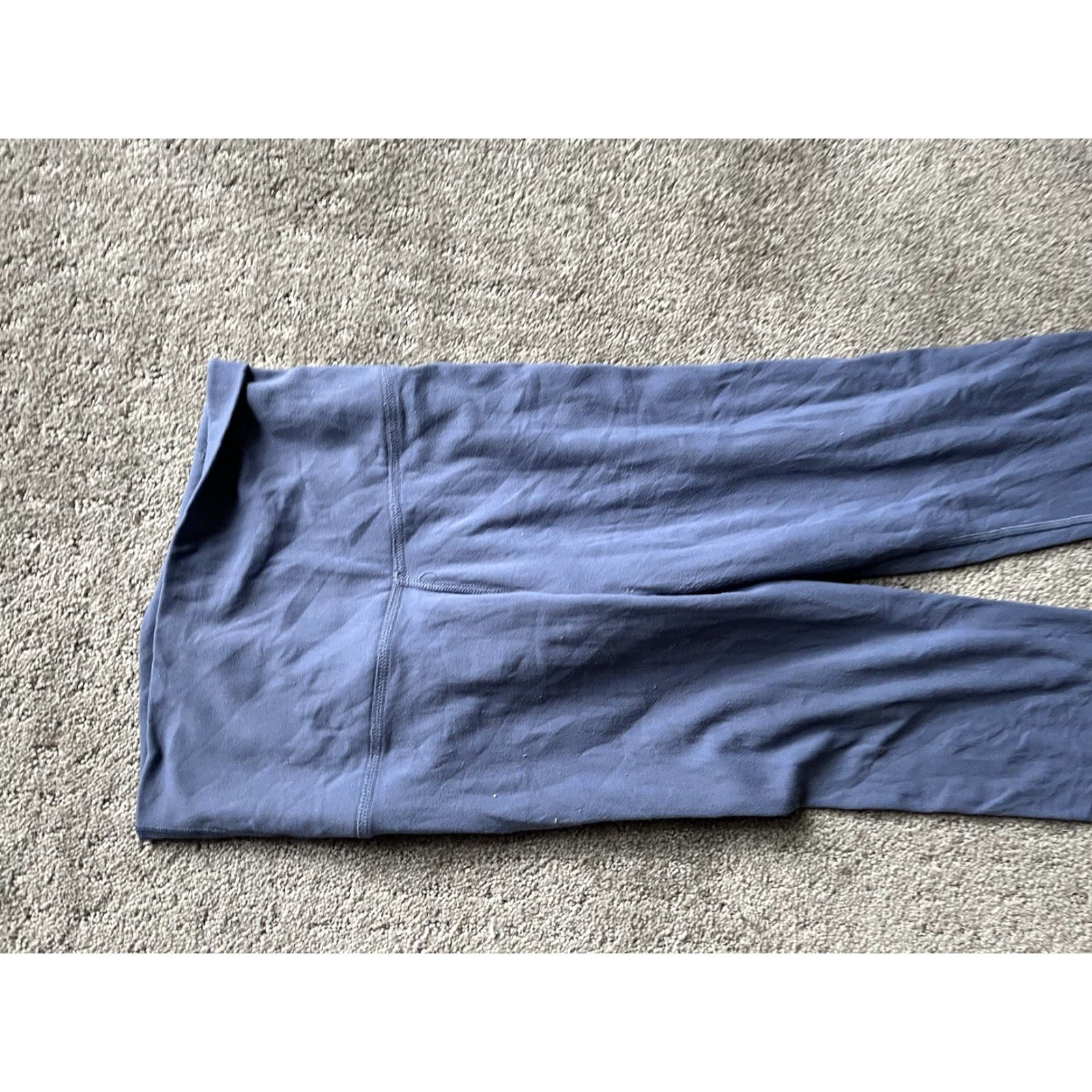 Nike Nike Leggings XS Blue All In Crop Tight Yoga Gym Womens Size 26" / US 2 / IT 38 - 4 Thumbnail