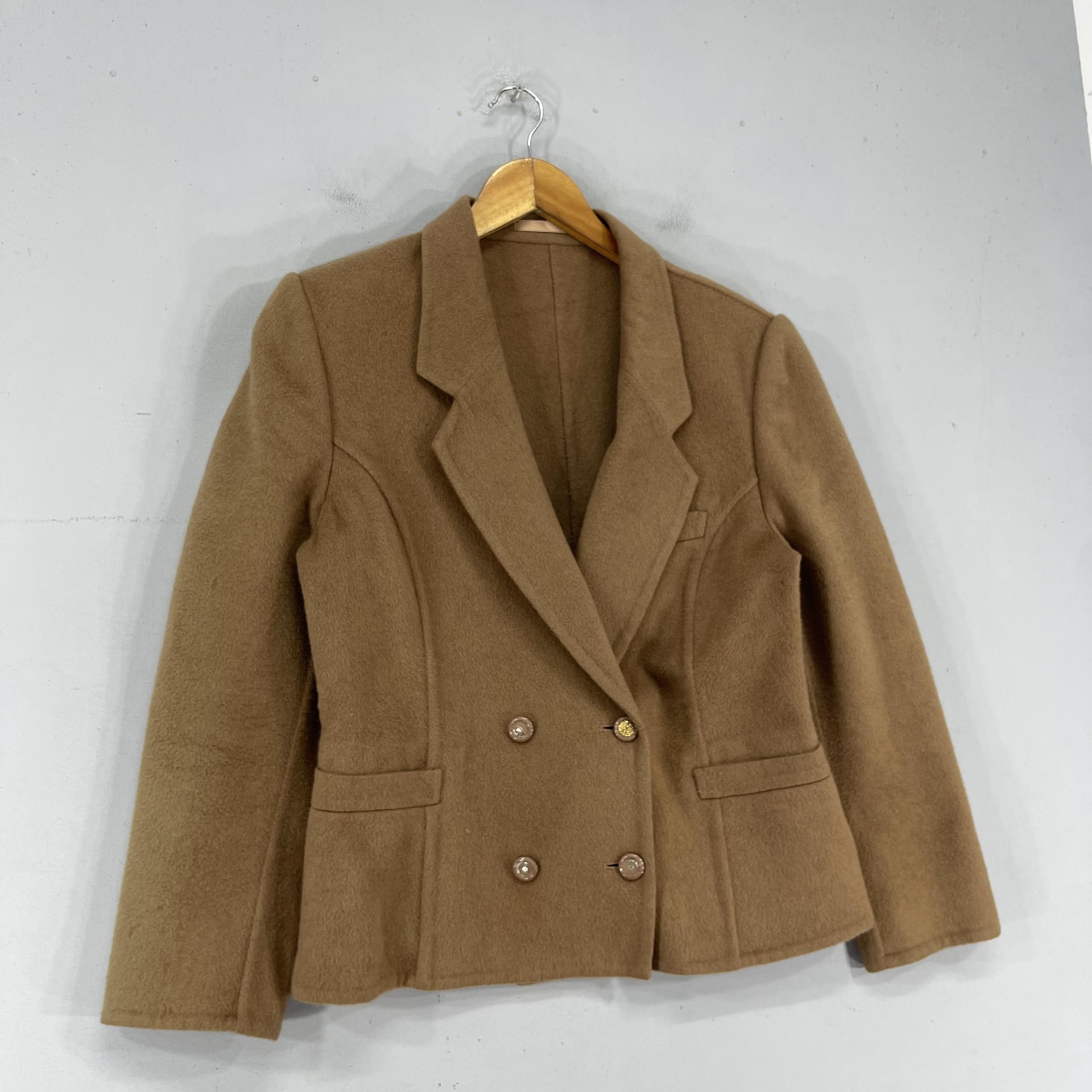 Burberry × Vintage Vintage 90s BURBERRYS Blazer Style Wool Casual Jacket Size S / US 4 / IT 40 - 3 Thumbnail