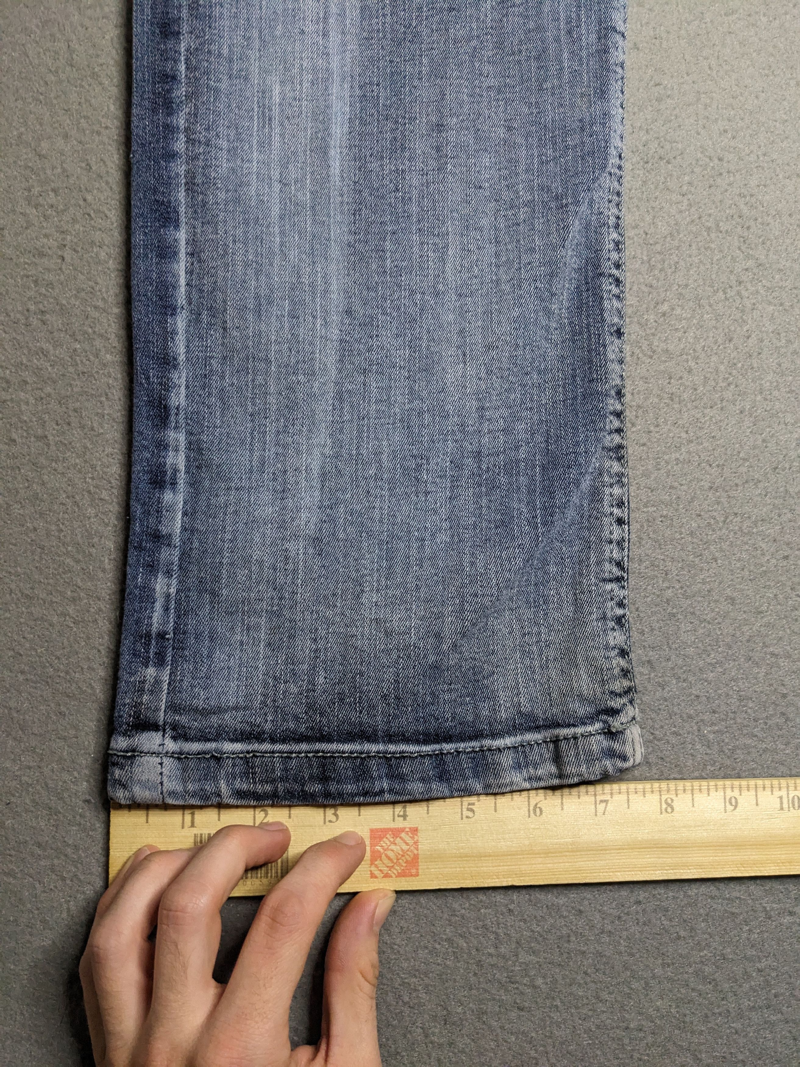 Ecko Unltd. VTG Ecko Unltd Y2K Jeans 34x32 Light Wash Wide Denim Logo Size US 34 / EU 50 - 15 Thumbnail