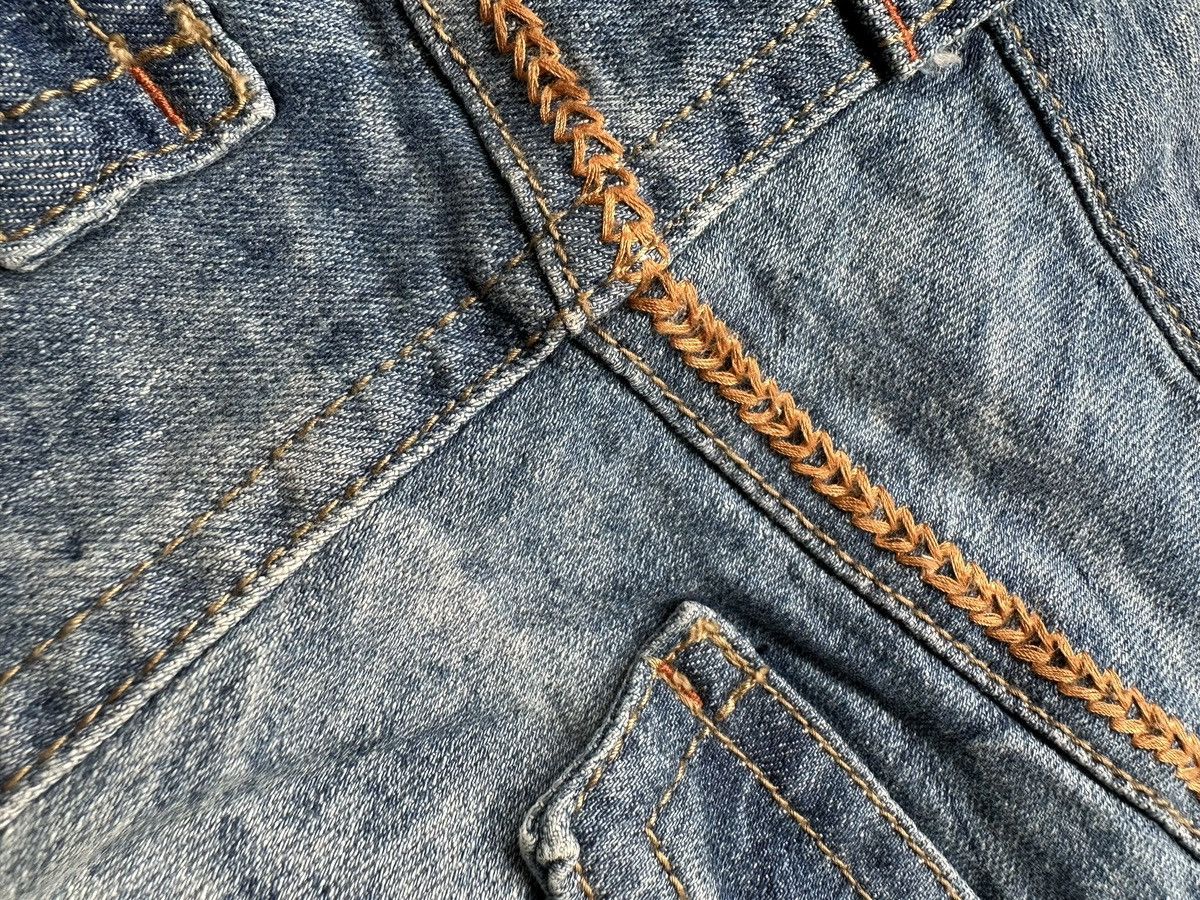 Masaki Matsushima 00's Masaki Matsushima bleach wash denim jeans Size US 29 - 20 Thumbnail