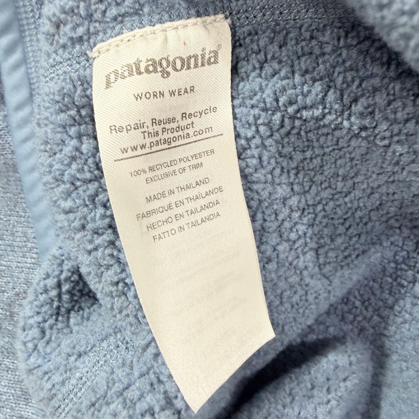 Patagonia Patagonia Better Sweater 1/4 Zip Women's Medium Blue Fleece Size M / US 6-8 / IT 42-44 - 5 Thumbnail