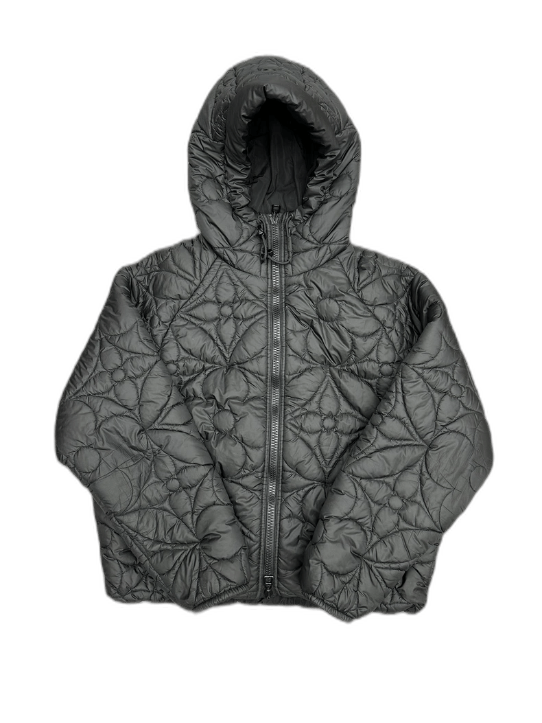 Louis Vuitton Louis Vuitton Quilted Hooded Down Jacket Size US L / EU 52-54 / 3 - 1 Thumbnail