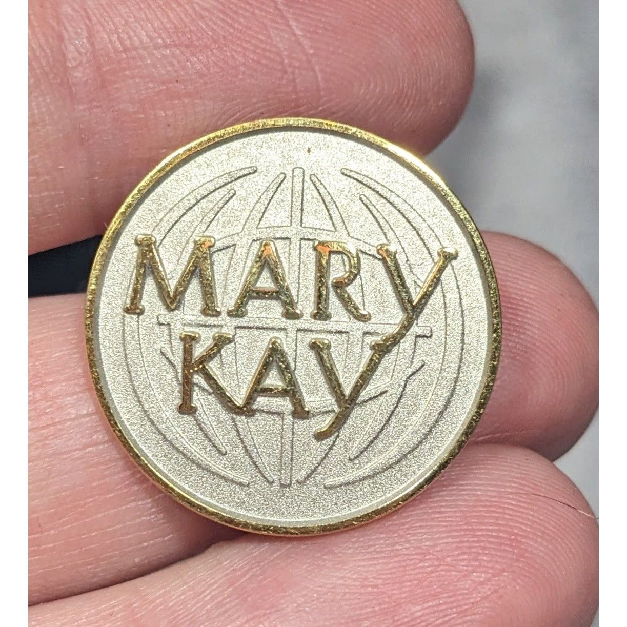 Other Vintage Mary Kay Consultant Silver And Gold Tone Lapel Pin Size ONE SIZE - 3 Thumbnail
