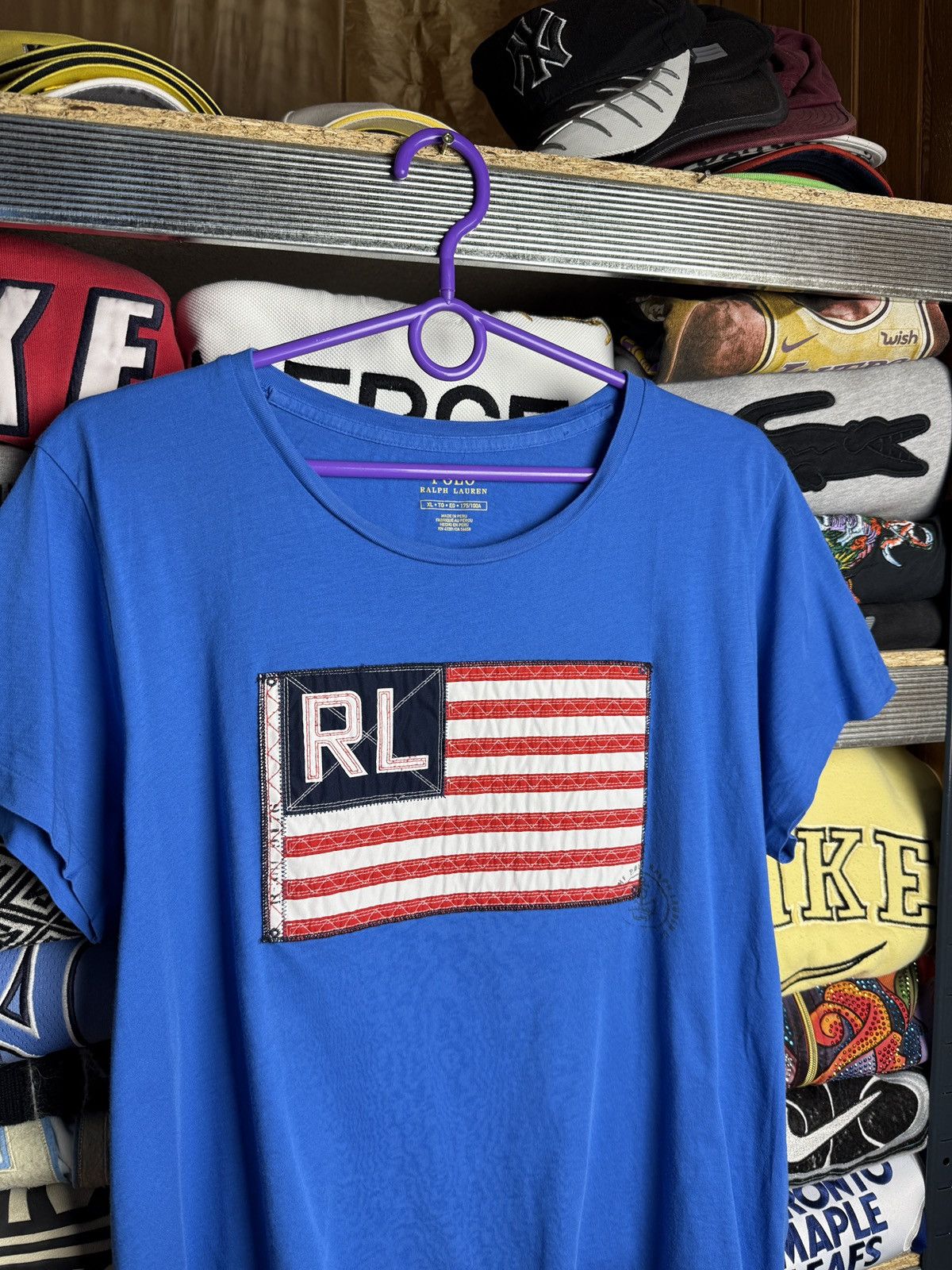 Polo Ralph Lauren Polo Ralph Lauren USA Flag Tee Size XL / US 12-14 / IT 48-50 - 3 Thumbnail