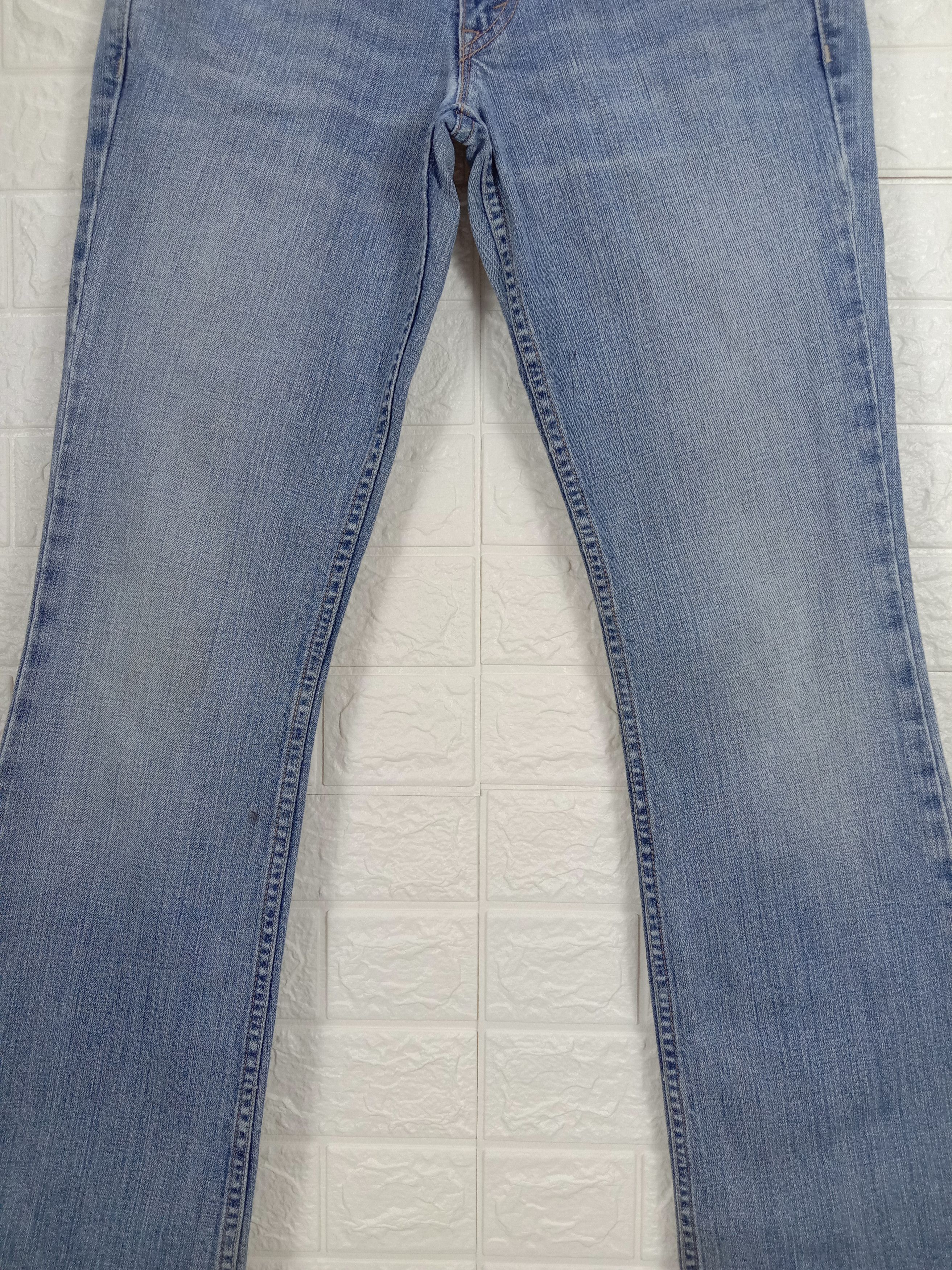 Levi's Vintage Levi's 524 Flare Jeans Faded Blue Denim Size 31" - 3 Thumbnail