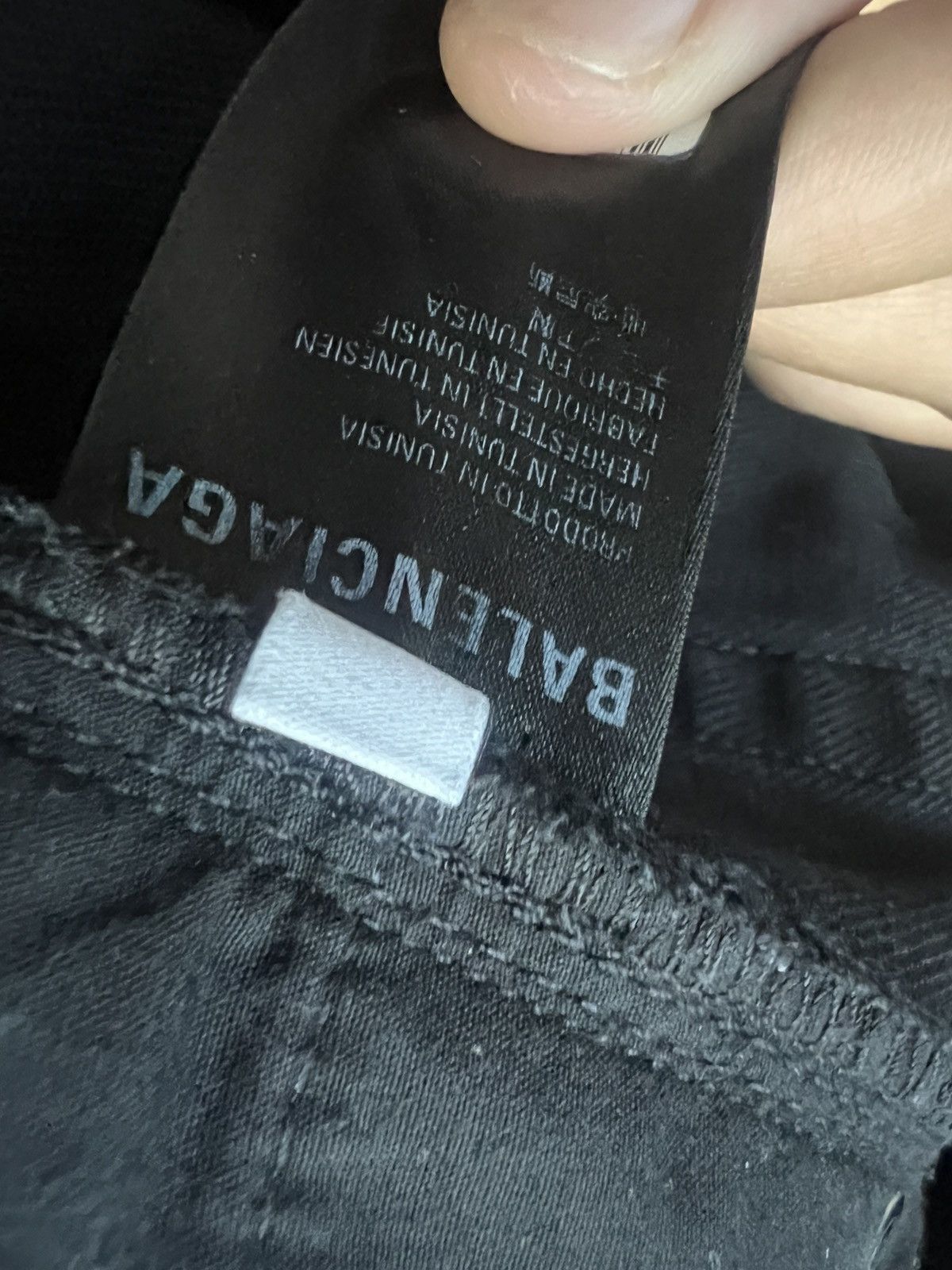 Balenciaga Balenciaga Slim Fit Jeans (Black) Size US 32 / EU 48 - 4 Thumbnail