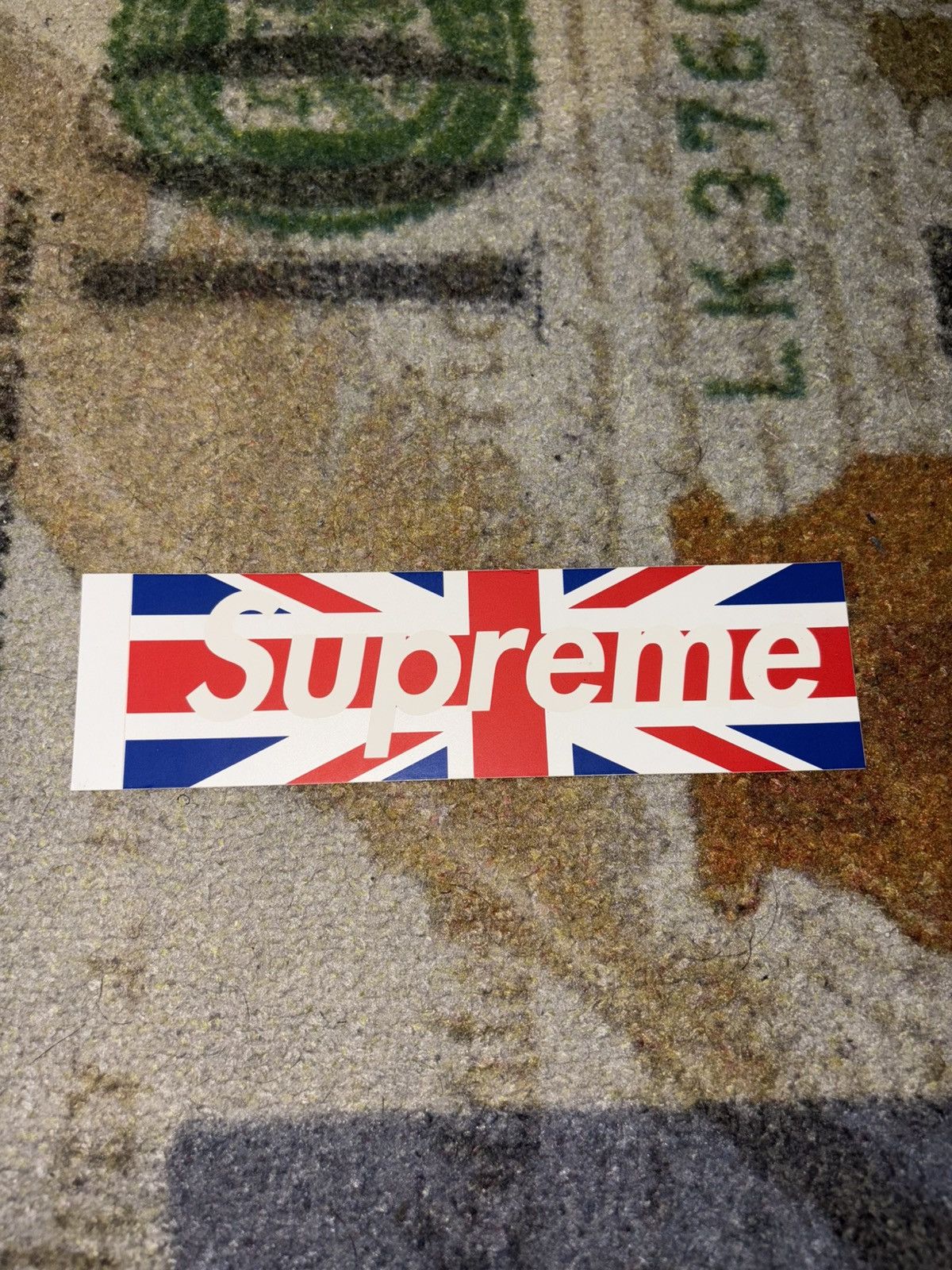 Supreme Box Logo Union Jack | Grailed