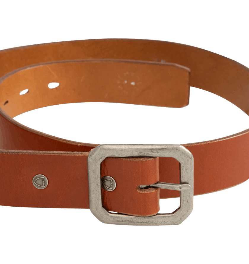 Full Count & Co. o1h1sh11225 Size:36/ Umbrella Studs Belt in Brown Size ONE SIZE - 3 Thumbnail