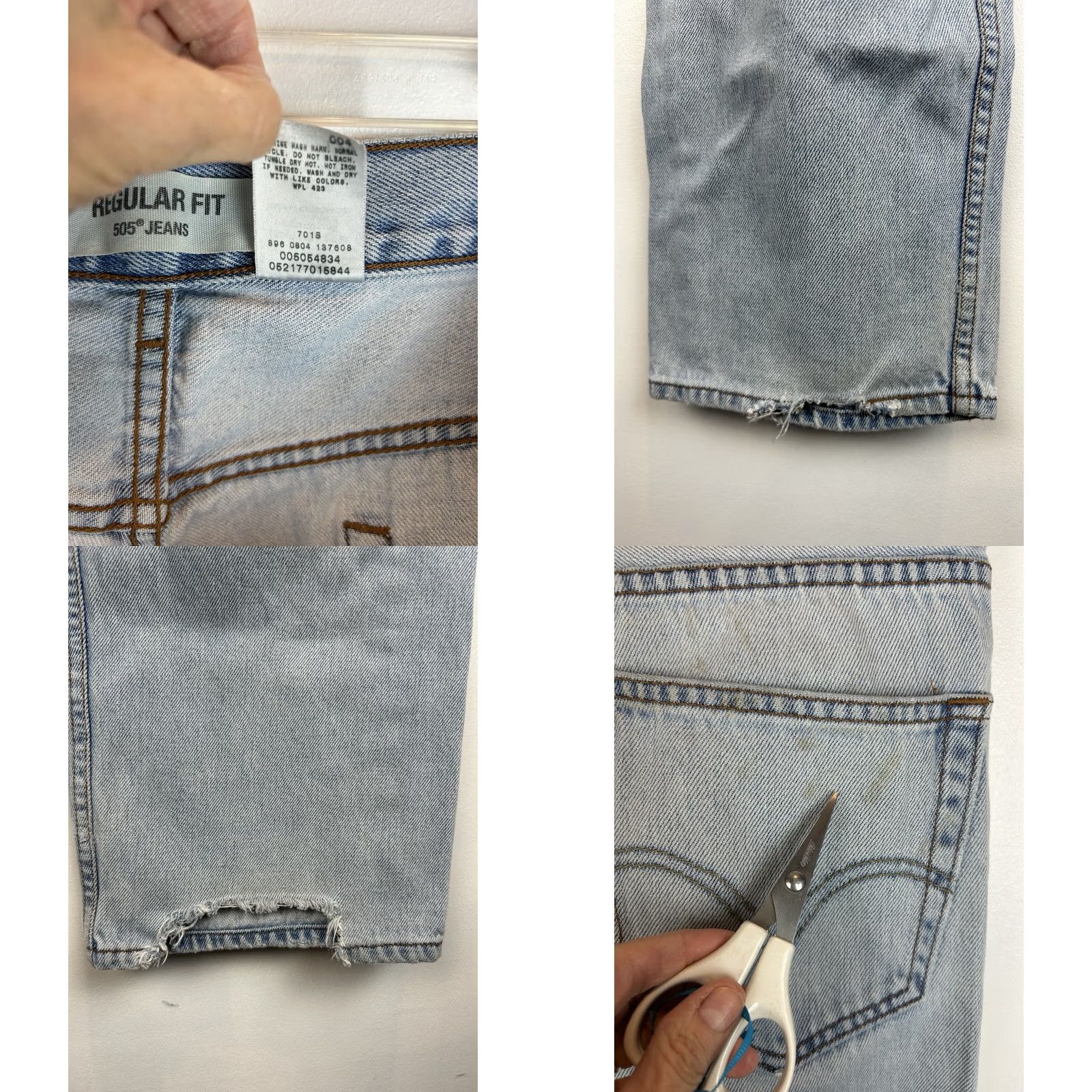 Levi's Item Specifications: Country of Origin: USA Size US 36 / EU 52 - 9 Thumbnail