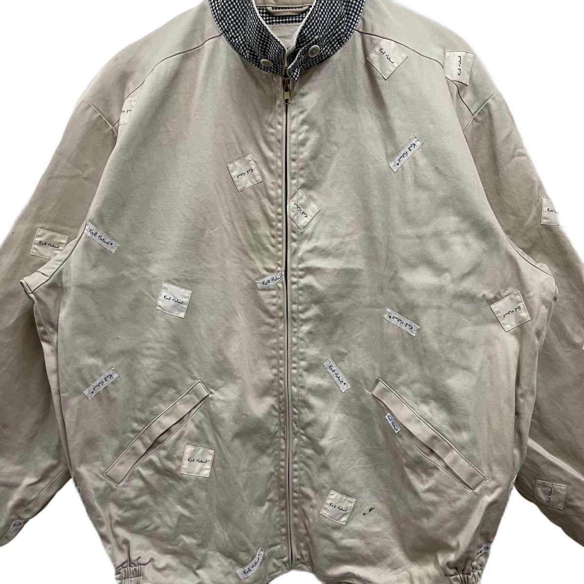 Karl Helmut Vintage 90s Karl Helmut Jacket Zipper harrington style Size US L / EU 52-54 / 3 - 4 Thumbnail