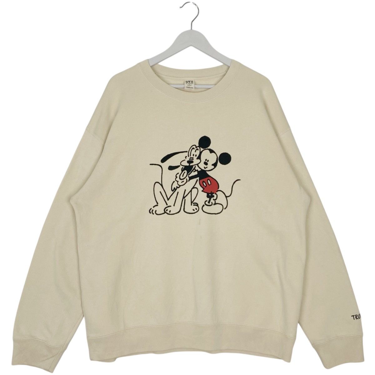 Other Vintage Yu Nagaba Disney Sweatshirt Crewneck Beige Pullover Size US XL / EU 56 / 4 - 1 Thumbnail