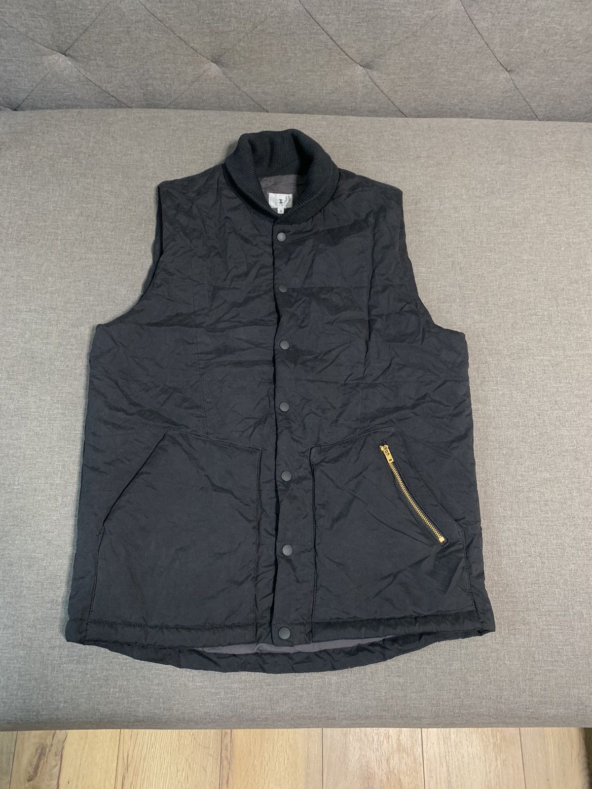 Japanese Brand Japanese Black Vest Size US M / EU 48-50 / 2 - 1 Thumbnail