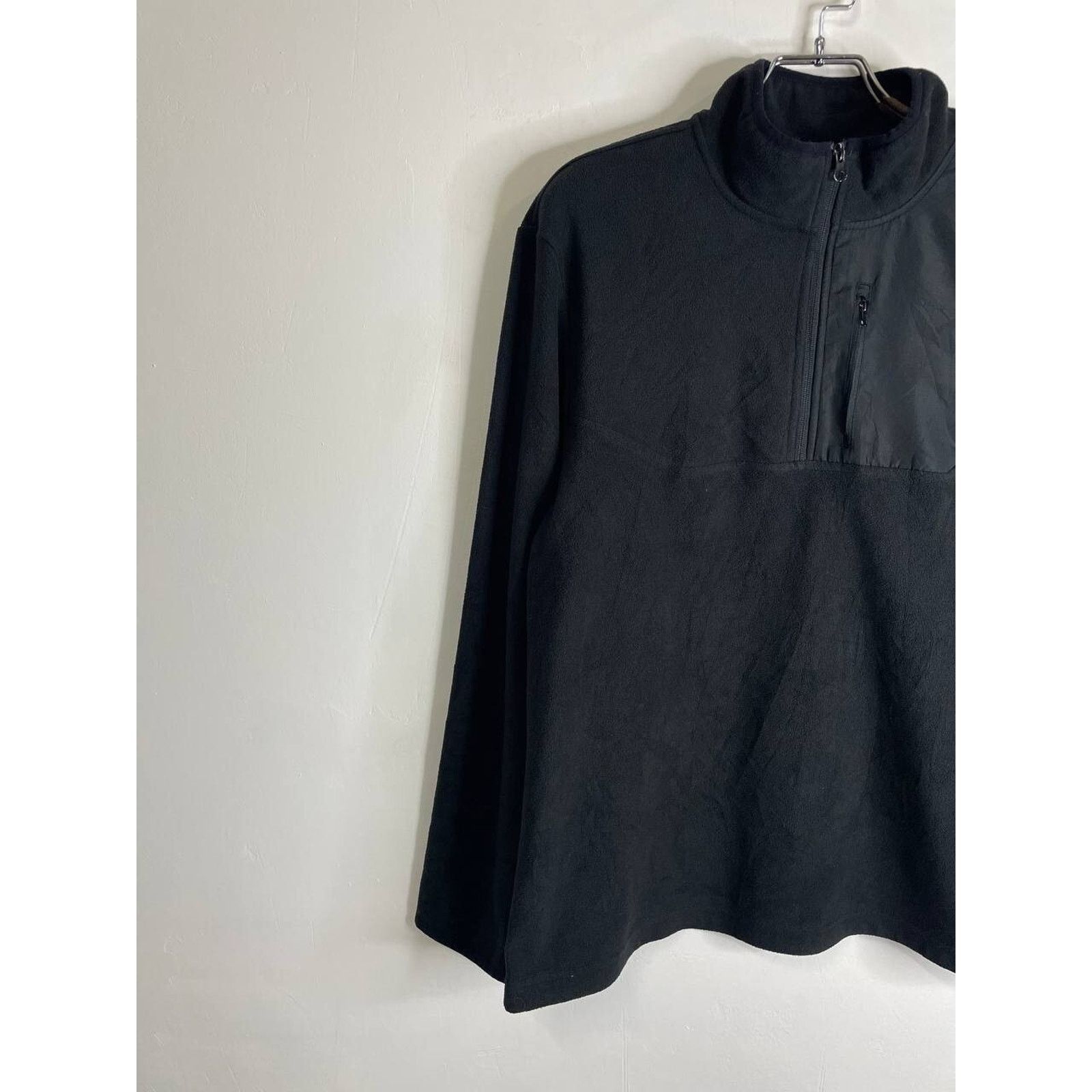 Starter Vintage Starter Fleece Pullover Black 1/4 Zip Jacket Size L Size US L / EU 52-54 / 3 - 4 Thumbnail