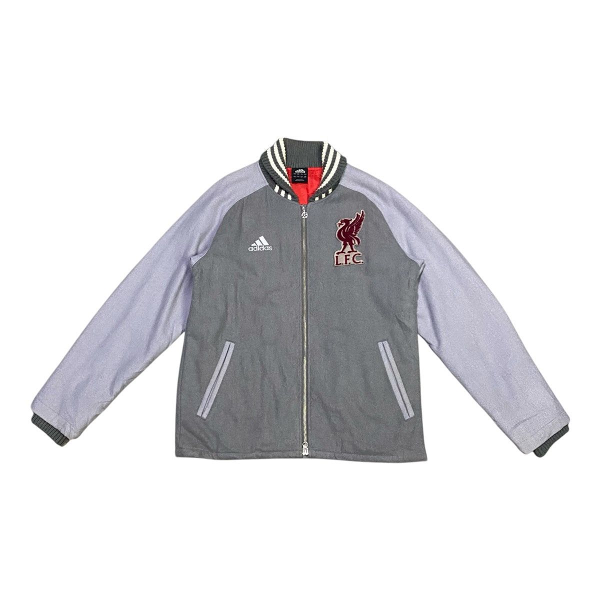 Adidas Liverpool Varsity Jacket Size US L / EU 52-54 / 3 - 5 Thumbnail