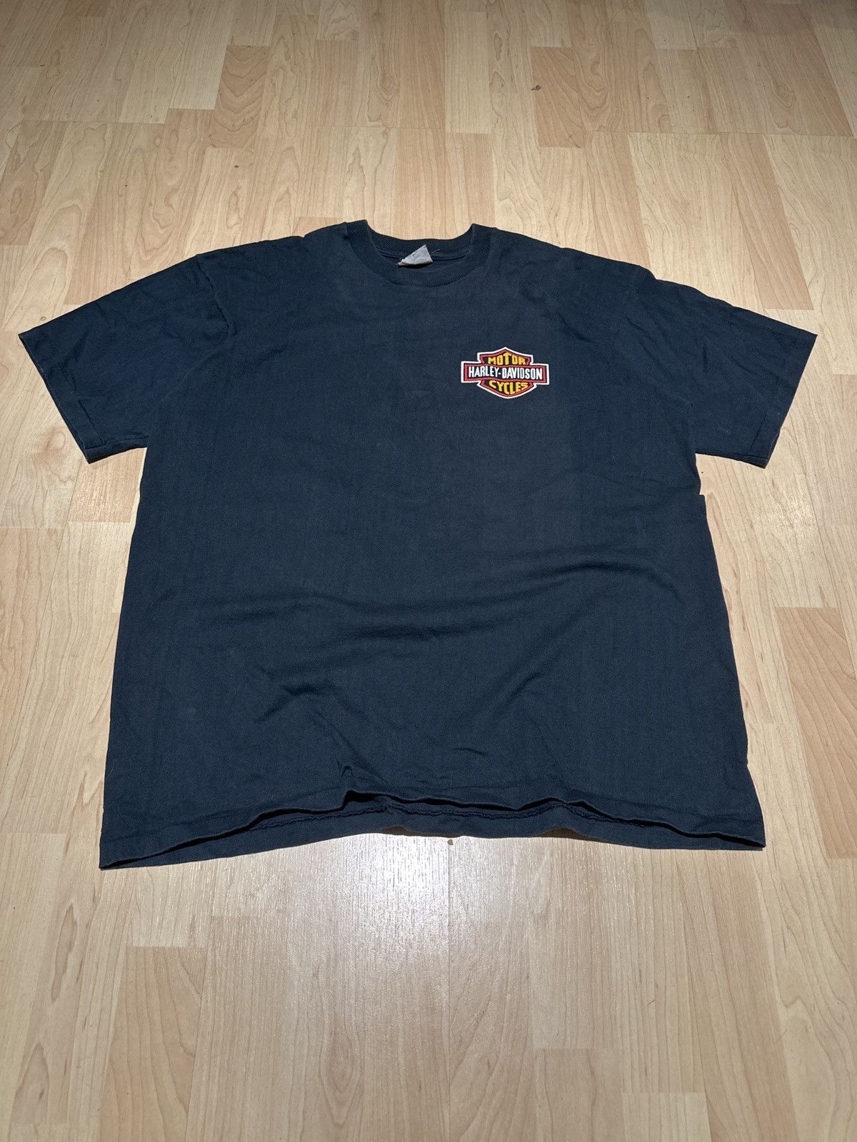Harley Davidson × Vintage Vintage 90s 1995 An American Icon Harley Davidson T-Shirt XL Size US XL / EU 56 / 4 - 4 Thumbnail