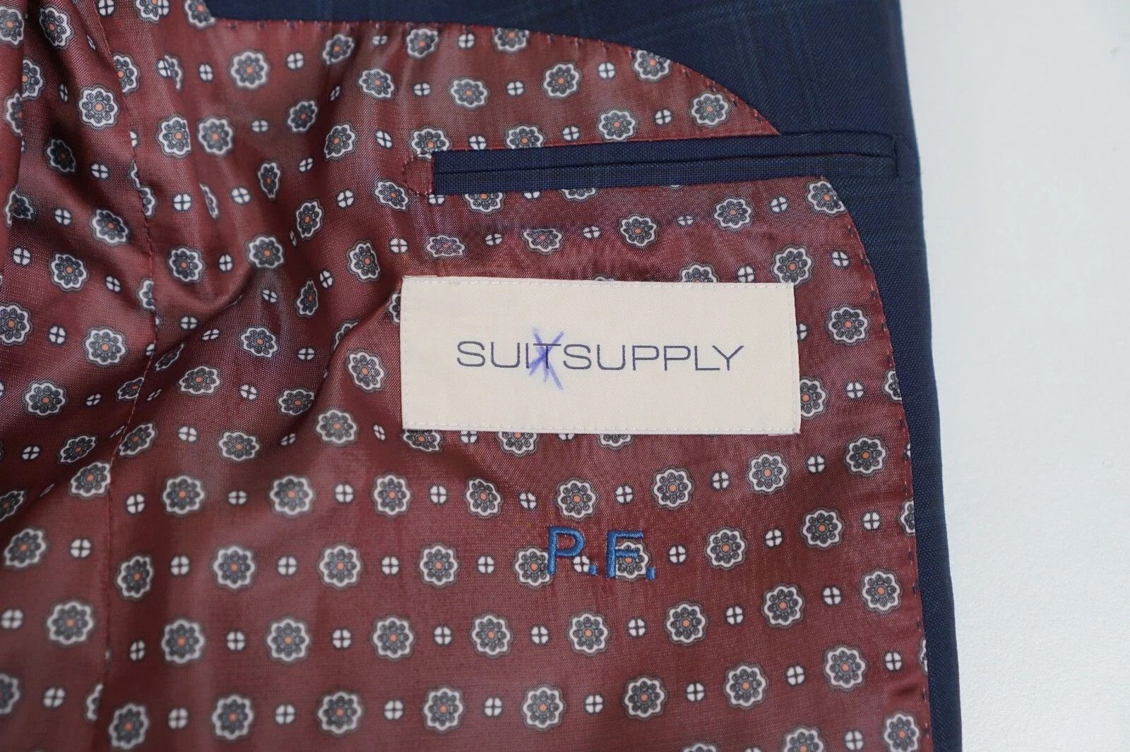 Suitsupply Men Suitsupply Blazer Washington 150's Vitale Barberis US40 Size 40R - 4 Thumbnail