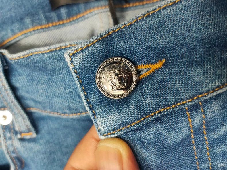 Versace Versace Men's stretch jeans Size US 44 / EU 60 - 4 Thumbnail