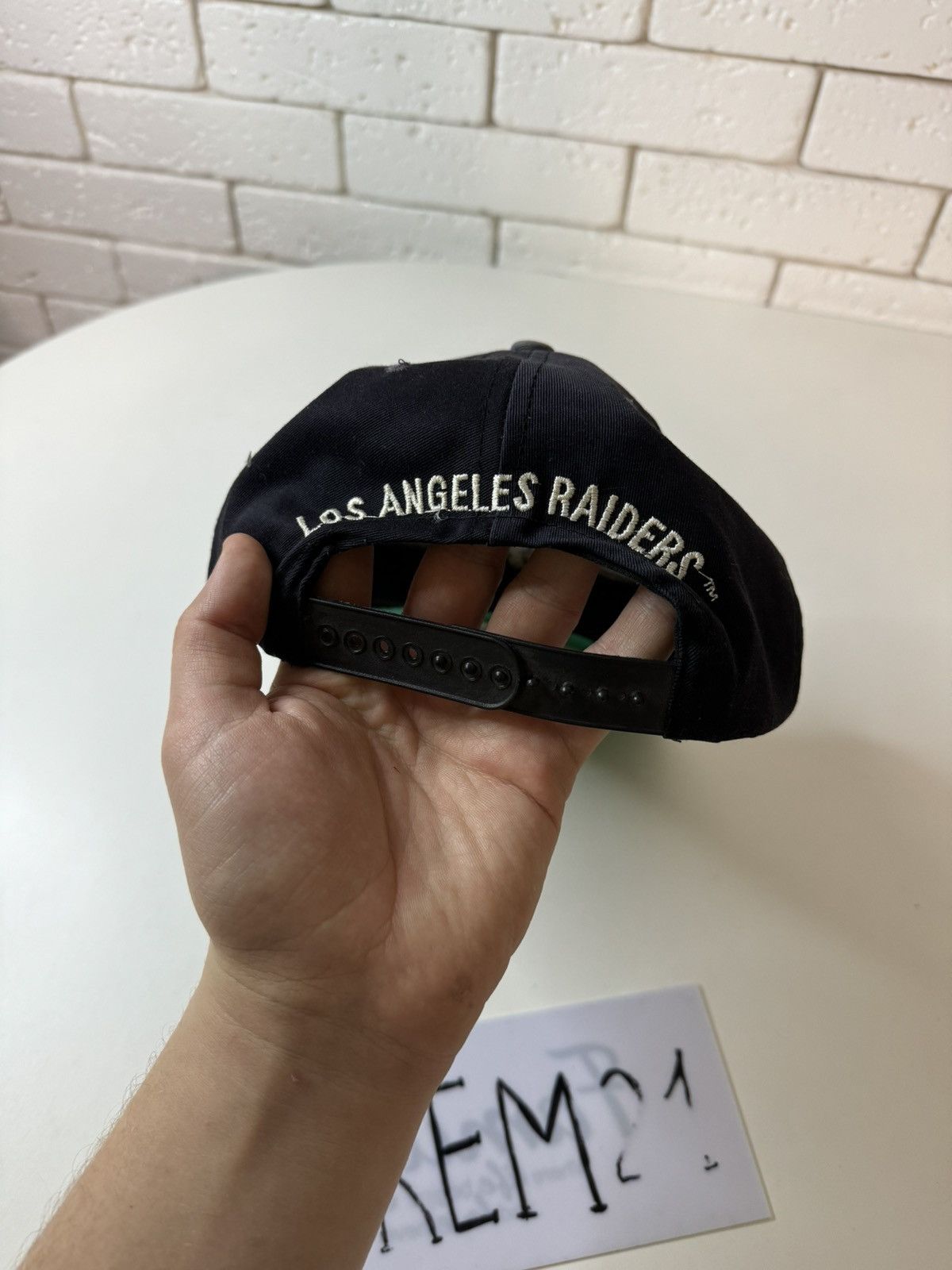 NFL Los Angeles Raiders vintage cap hat Size ONE SIZE - 4 Thumbnail
