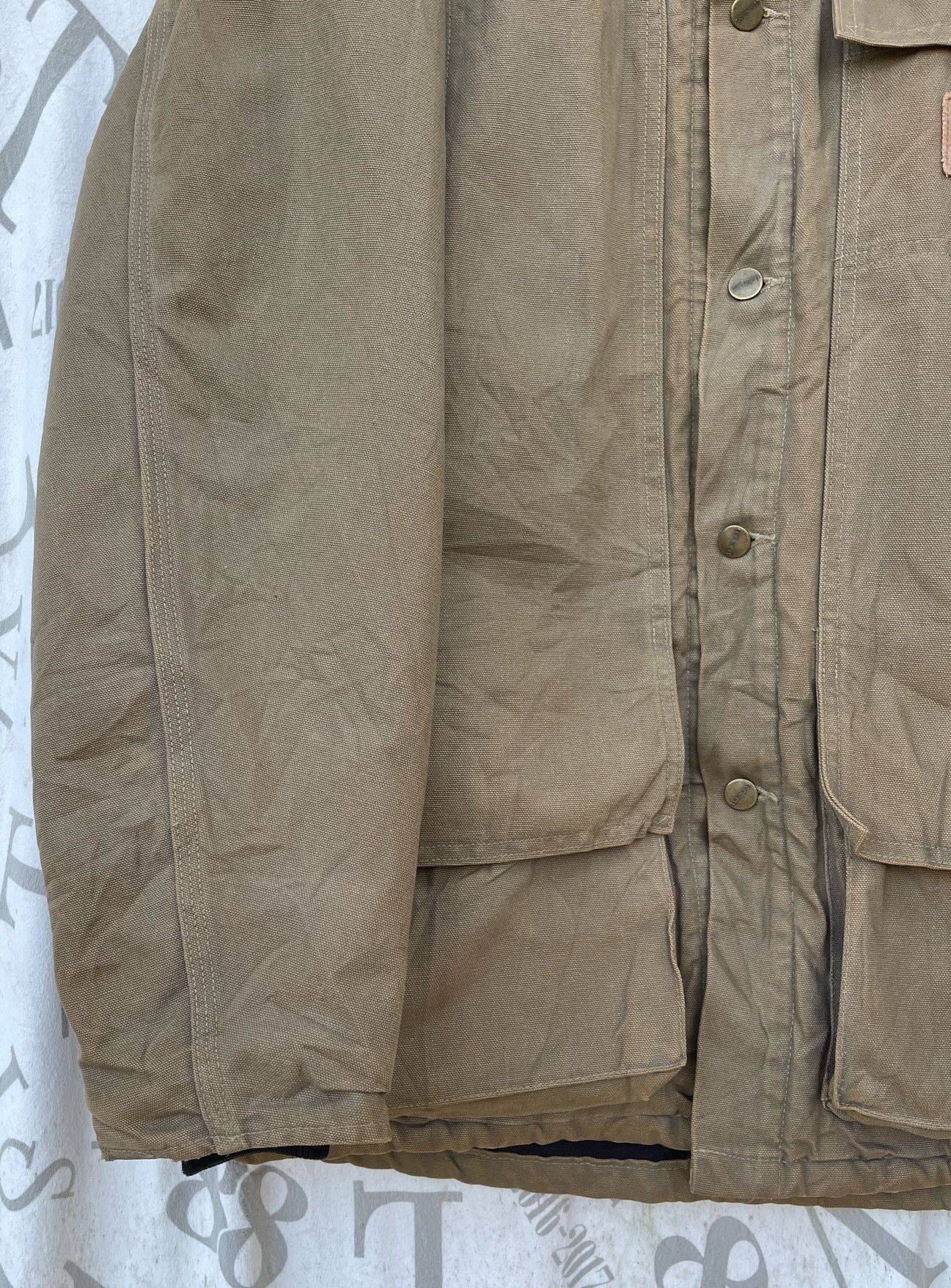 Carhartt 🔥Vintage 90's Carhartt Duck/Canvas Chore Work Jacket Size US XL / EU 56 / 4 - 6 Thumbnail