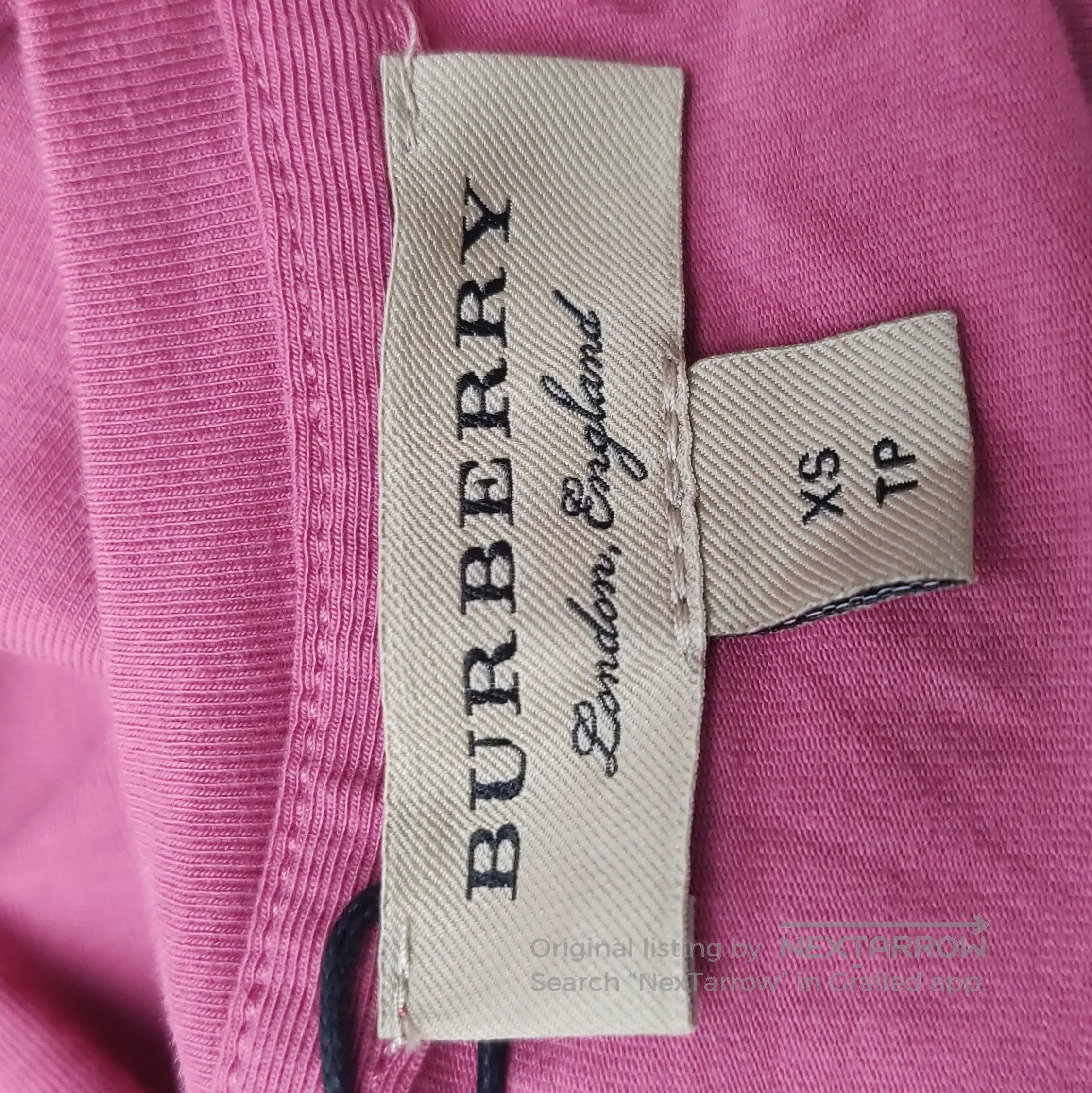 Burberry Burberry Color Block Short Sleeve T-Shirt . Size US XS / EU 42 / 0 - 4 Thumbnail