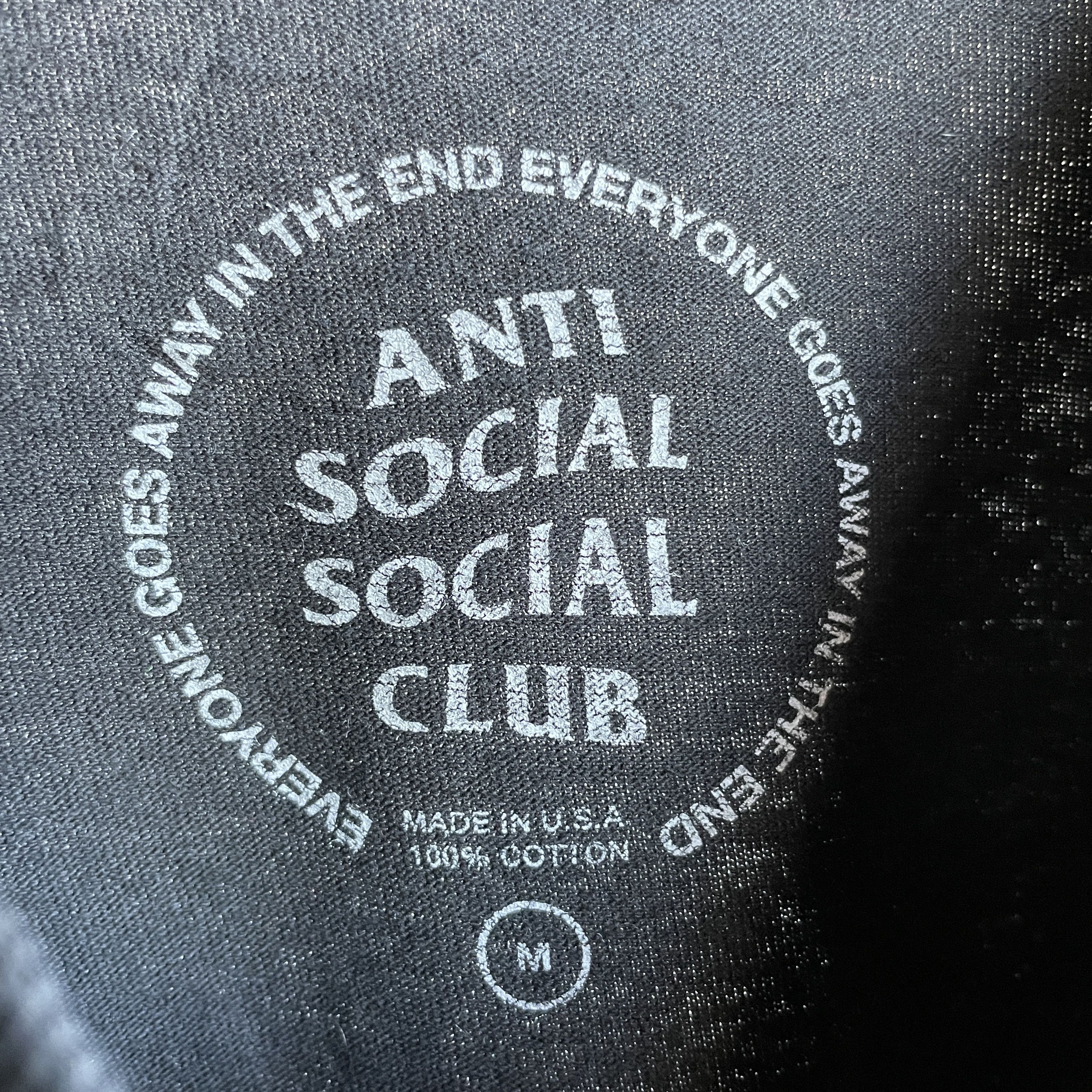 Anti Social Social Club Anti Social Social Club Made in USA Long Sleeve T-Shirt Size US M / EU 48-50 / 2 - 4 Thumbnail