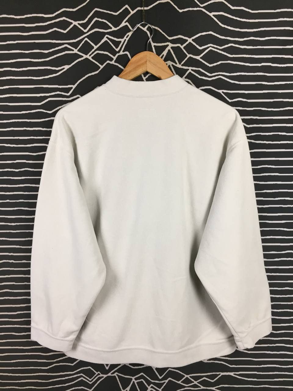 Vintage Vtg PuffBall PB Red Bar Logo Mock Neck Sweatshirt Size US M / EU 48-50 / 2 - 7 Thumbnail