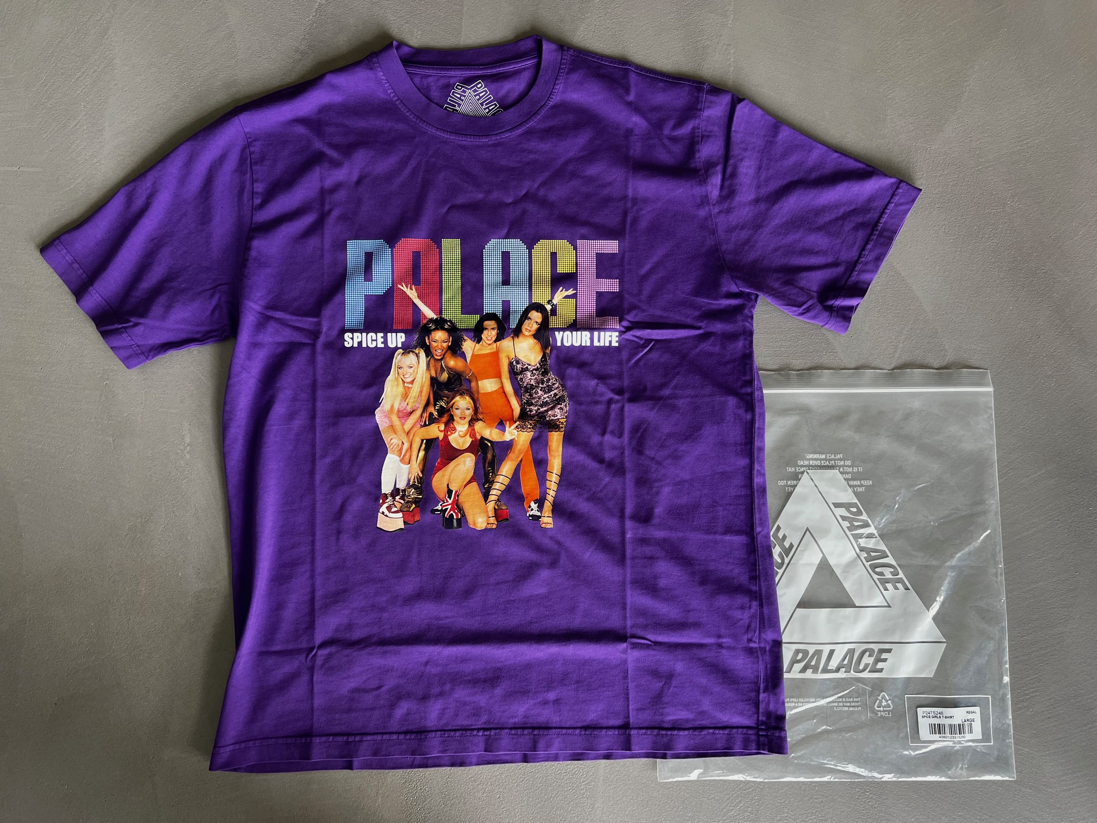 Palace PALACE Spice Girls T-Shirt, Regal Size US L / EU 52-54 / 3 - 1 Thumbnail