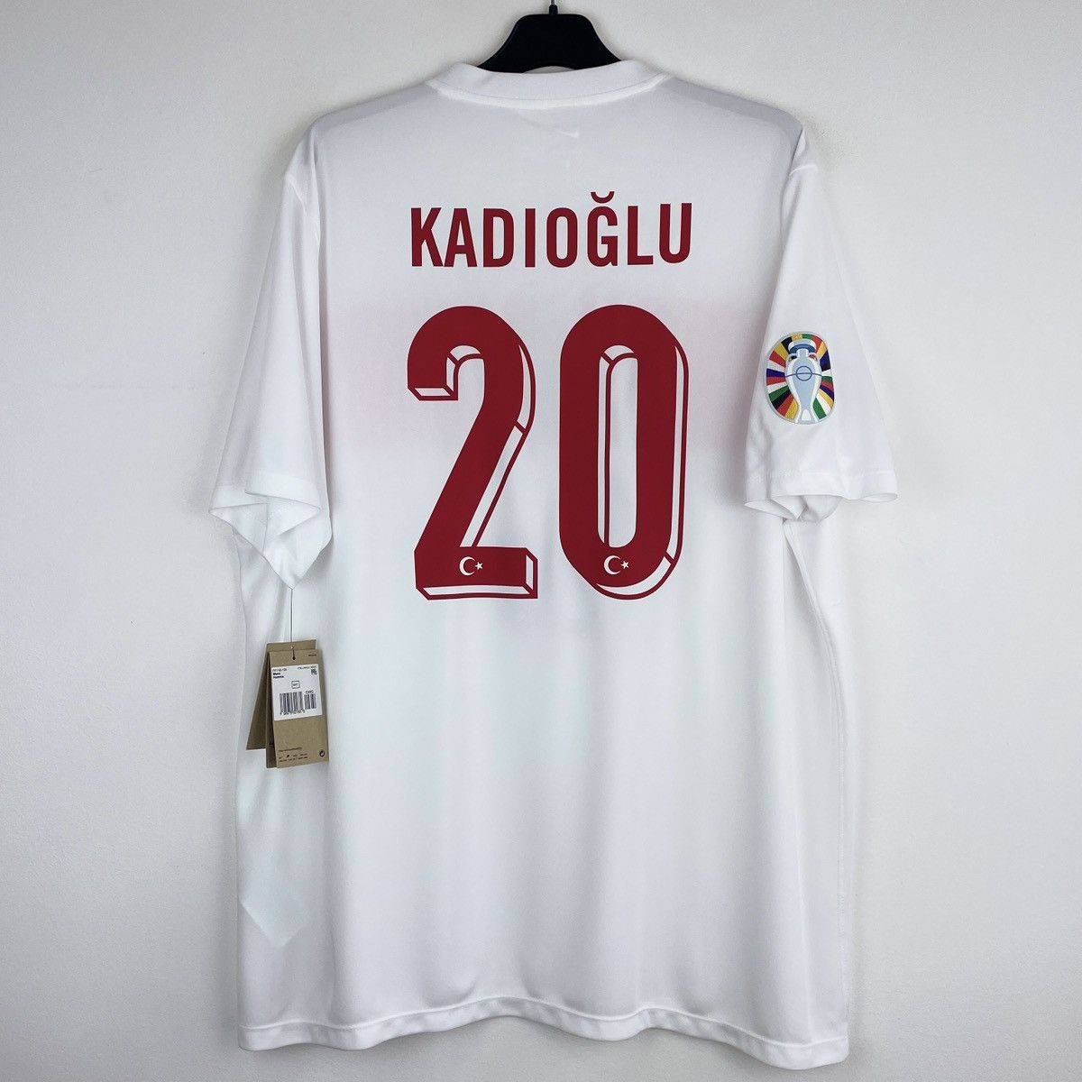 Nike Turkey Ferdi Kadioglu Nike Jersey Shirt Men Euro 2024 sz XXL Size US XXL / EU 58 / 5 - 1 Thumbnail
