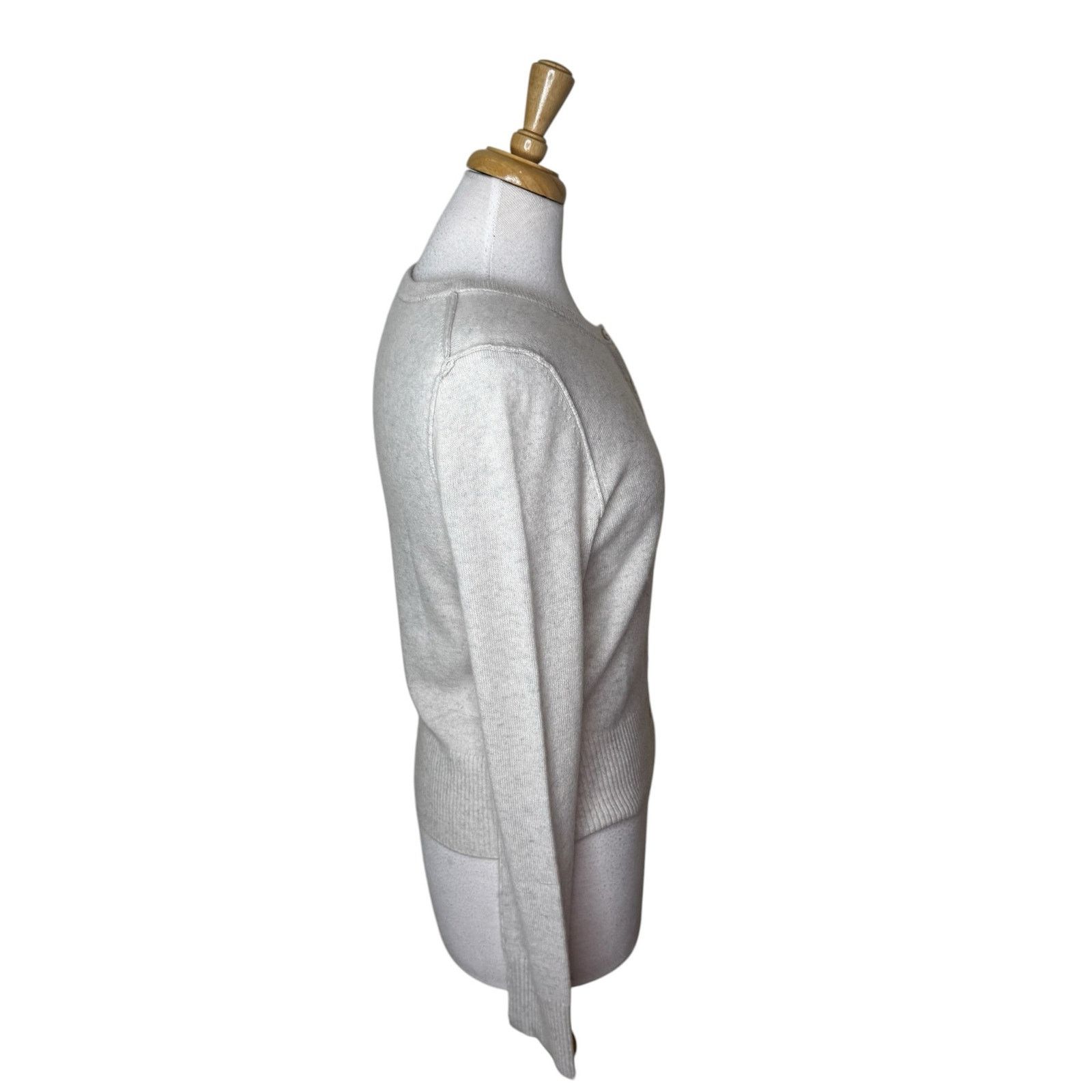 AQUA AQUA CASHMERE 100% Cashmere Button Front Cardigan Medium Size M / US 6-8 / IT 42-44 - 4 Thumbnail