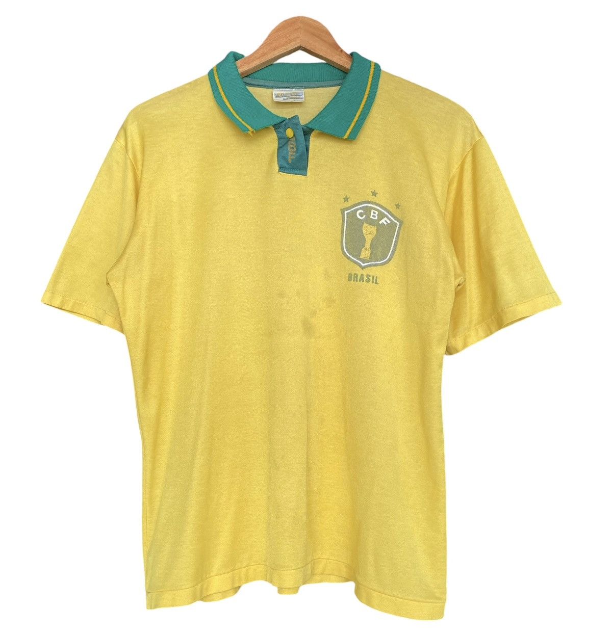 Vintage Vintage🔥BRASIL CBF Jersey Size US M / EU 48-50 / 2 - 1 Thumbnail