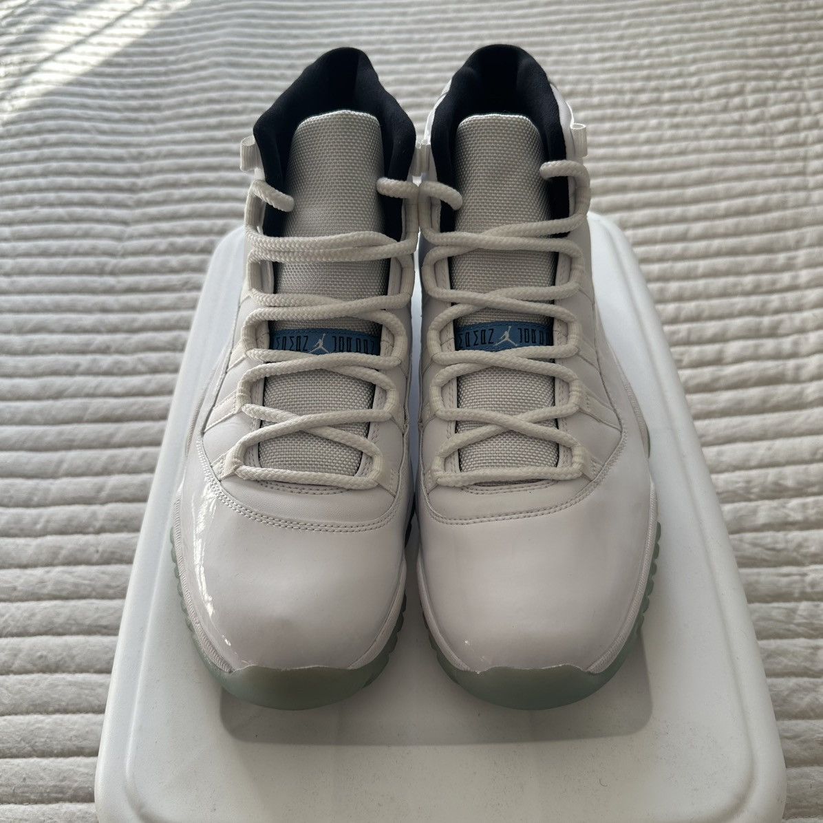 Jordan Brand Nike Air Jordan 11 Retro Columbia Legend Blue, 2014, OG Size US 11 / EU 44 - 2 Thumbnail