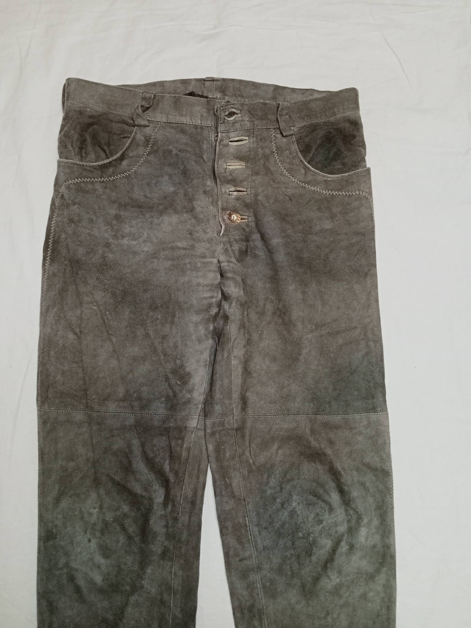 Vintage Vintage Leather Pants Size US 34 / EU 50 - 3 Thumbnail
