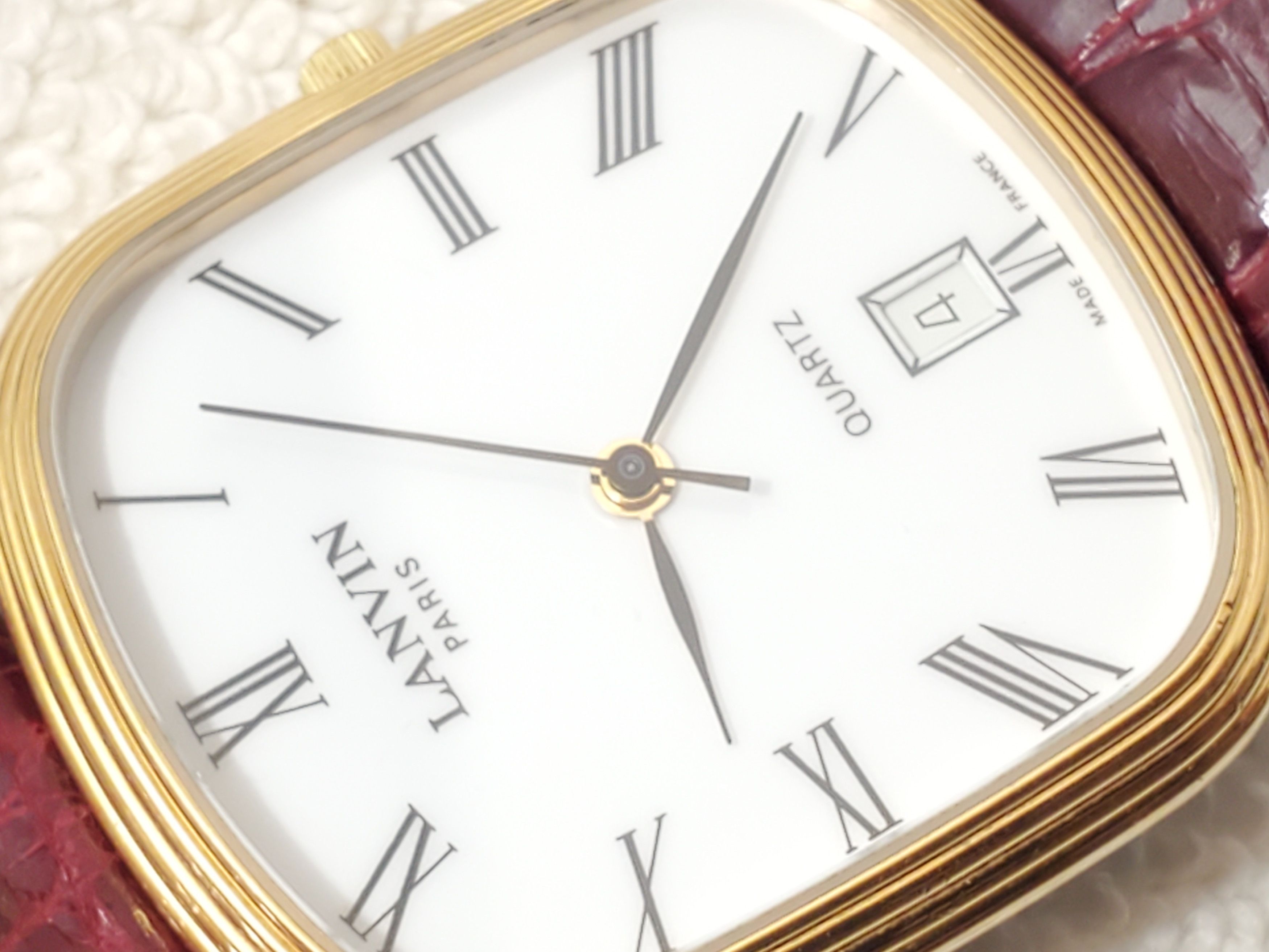 Lanvin Vintage Lanvin Paris Women's France Made Date Watch 7 Jewels Size ONE SIZE - 3 Thumbnail