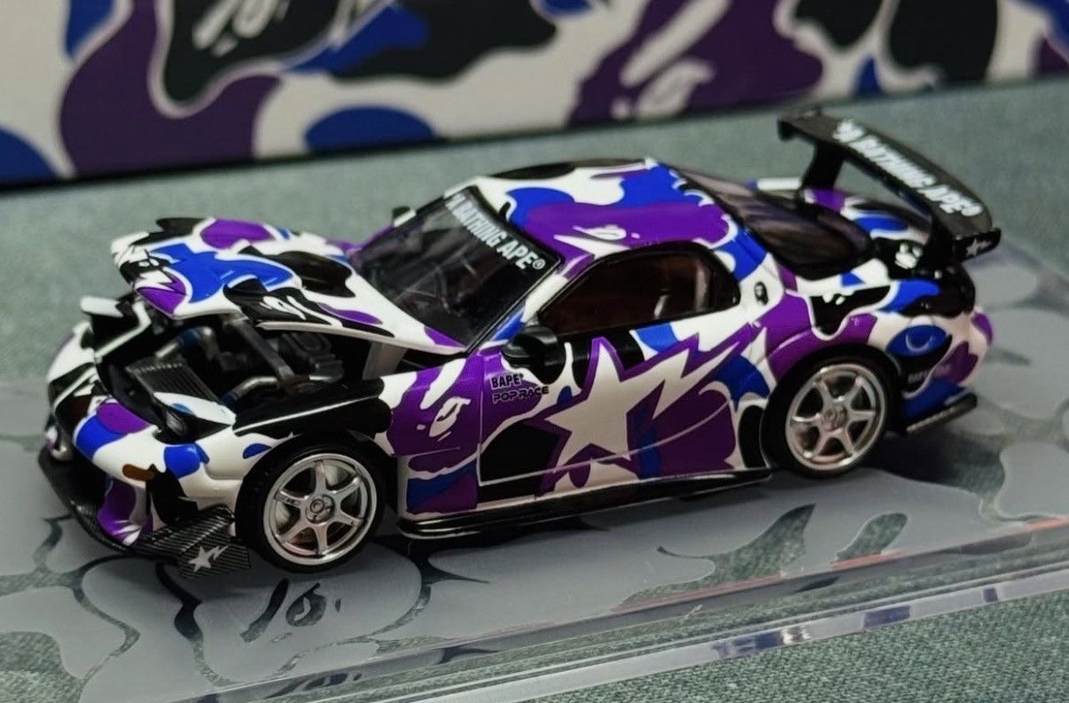 Bape BAPE STORE HONGKONG 20th ANNIVERSARY 1/64 MAZDA CAR Size ONE SIZE - 6 Thumbnail