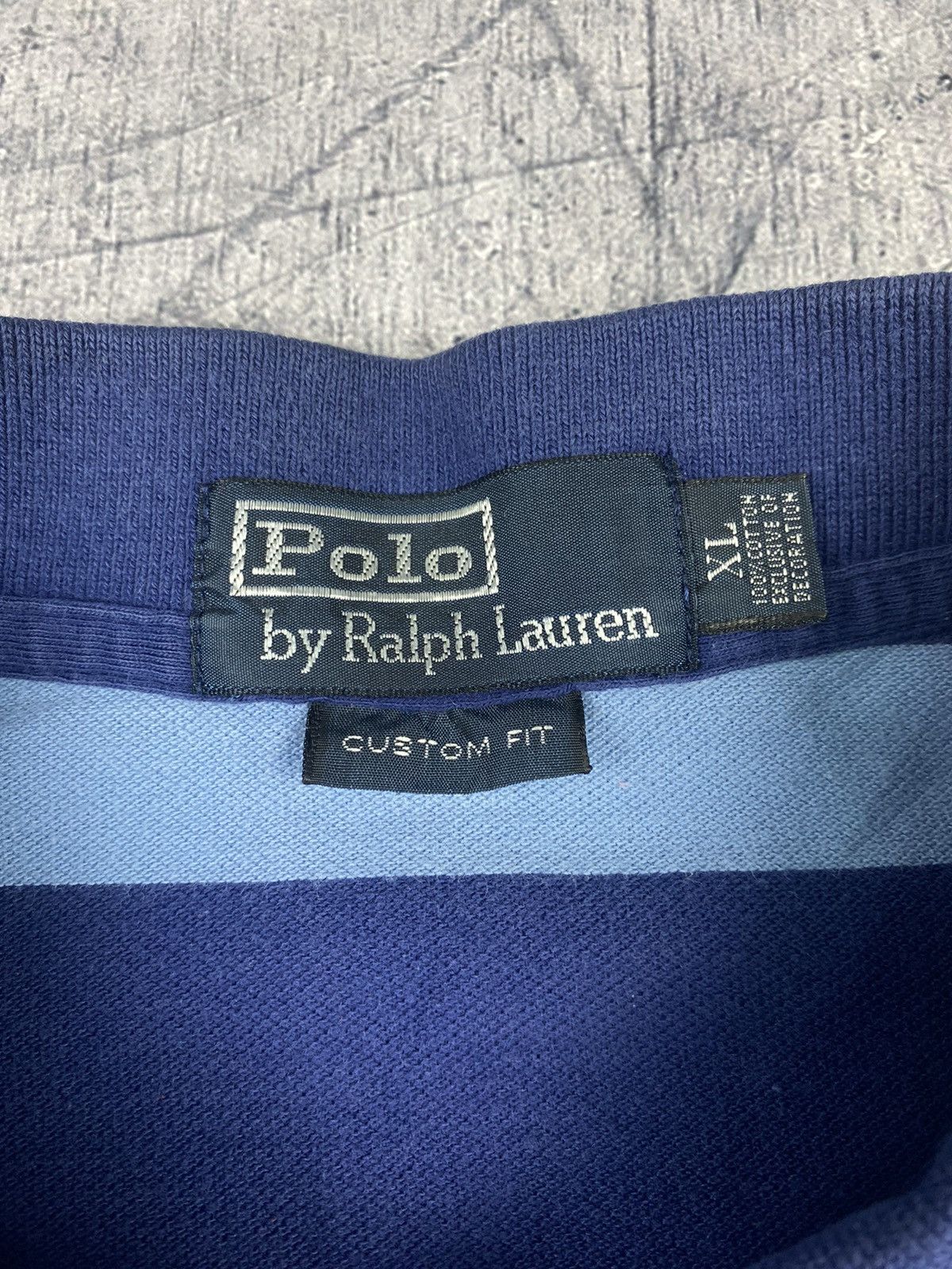 Polo Ralph Lauren Vintage Ralph Lauren Striped Polo Shirt Size US XL / EU 56 / 4 - 7 Thumbnail