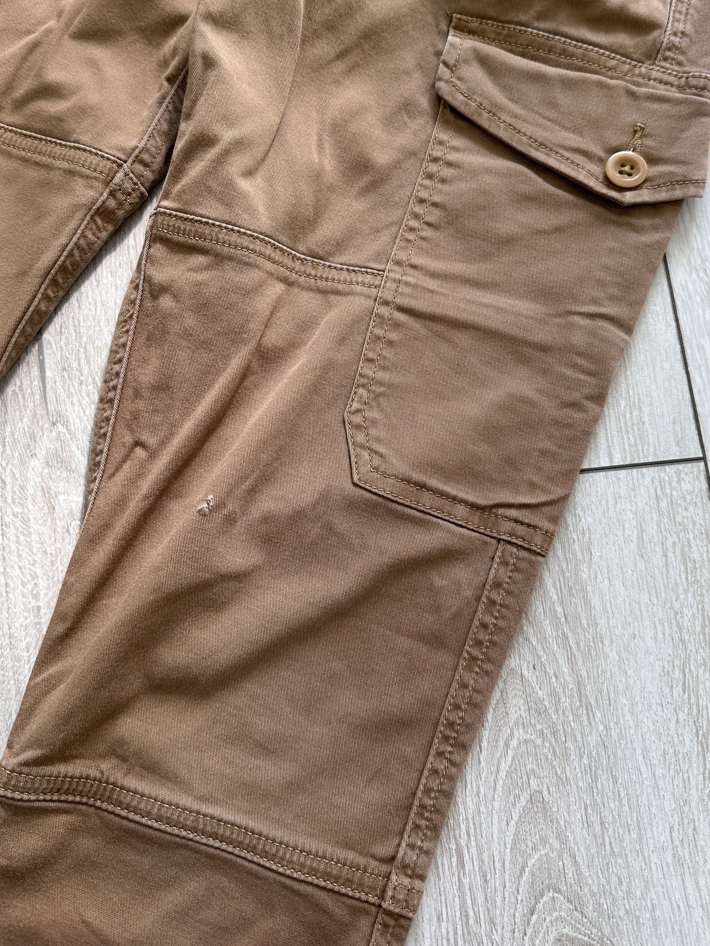 Polo Ralph Lauren Polo Ralph Lauren Beige Cargo Pants Size 32" / US 10 / IT 46 - 10 Thumbnail