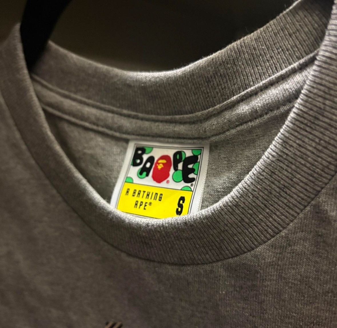 Bape CHECK UNIVERSITY EMBLEM TEE Size US S / EU 44-46 / 1 - 3 Thumbnail