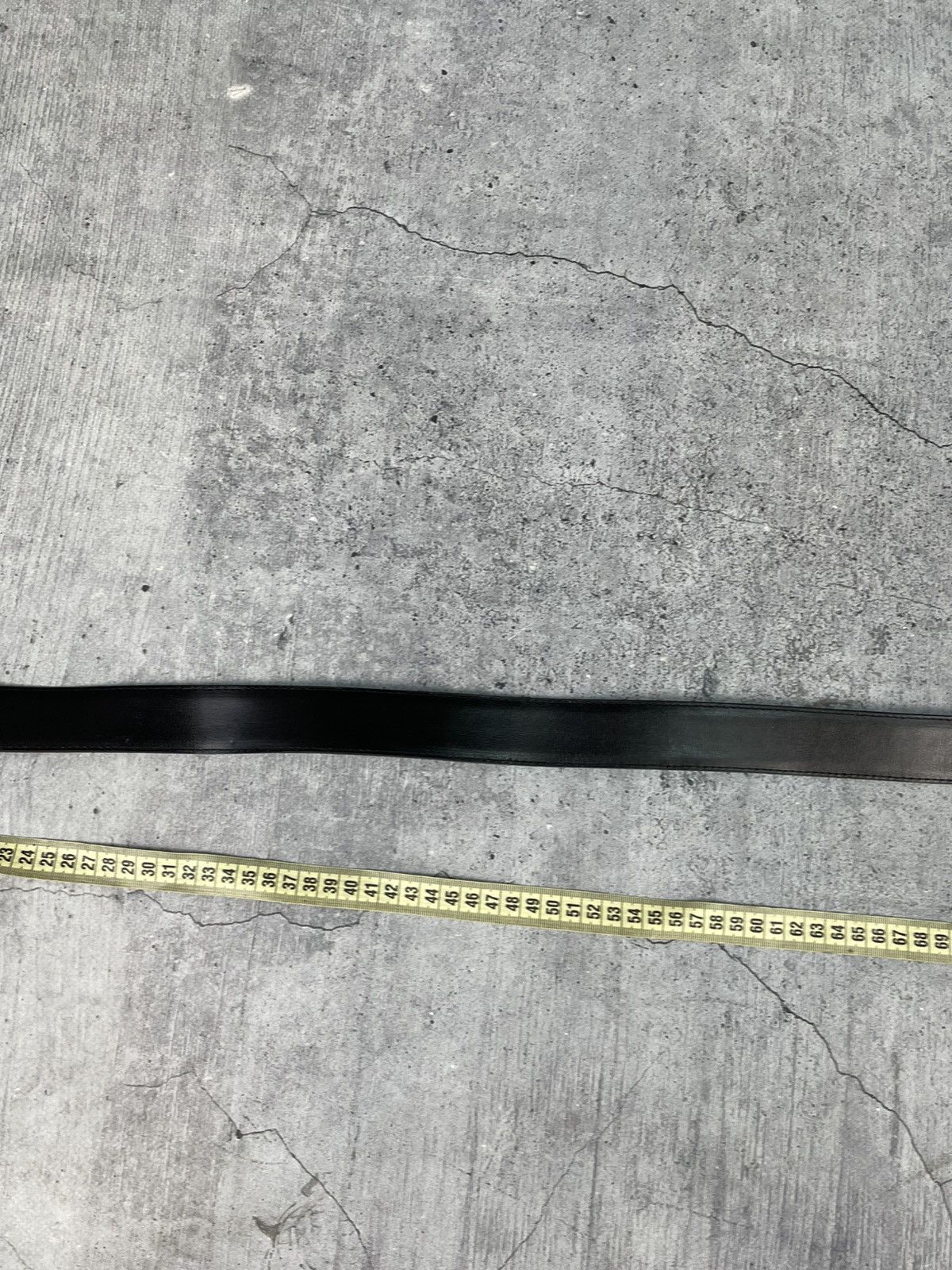 Giorgio Armani Vintage Armani Leather 130cm Belt Rare Big Buckle Logo Size ONE SIZE - 18 Thumbnail