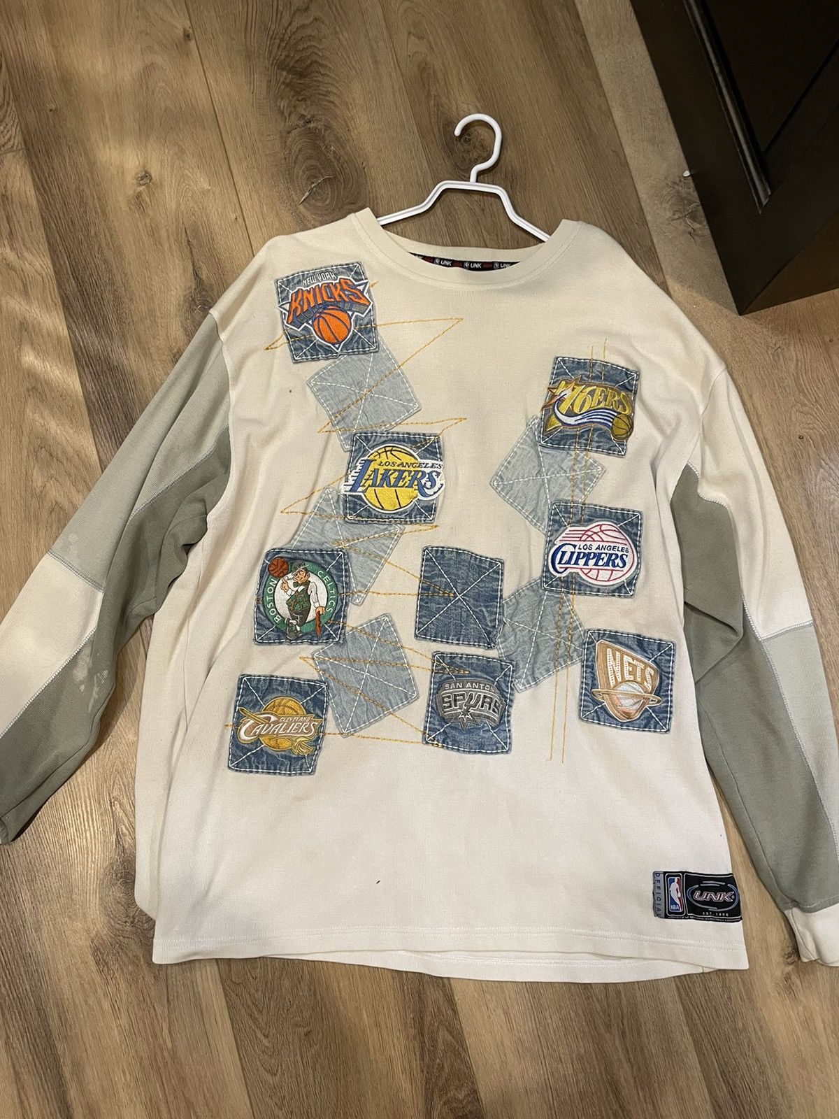 NBA NBA Logo Vintage Crewneck Size US XXL / EU 58 / 5 - 1 Thumbnail