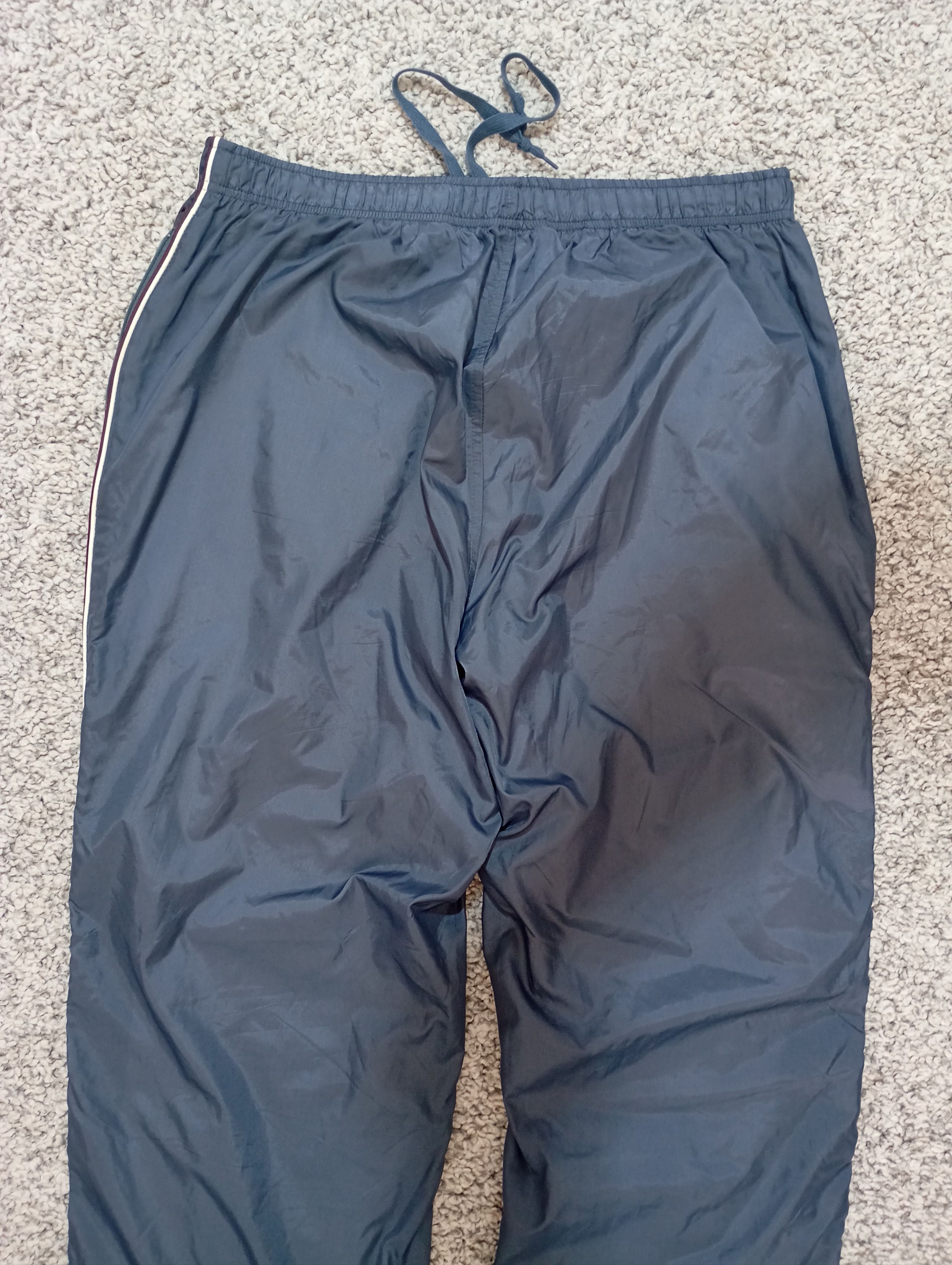 Nike NIKE 90's BAGGY SWOOSH LOGO TRACK PANTS RARE RETRO Y2K Size US 34 / EU 50 - 10 Thumbnail