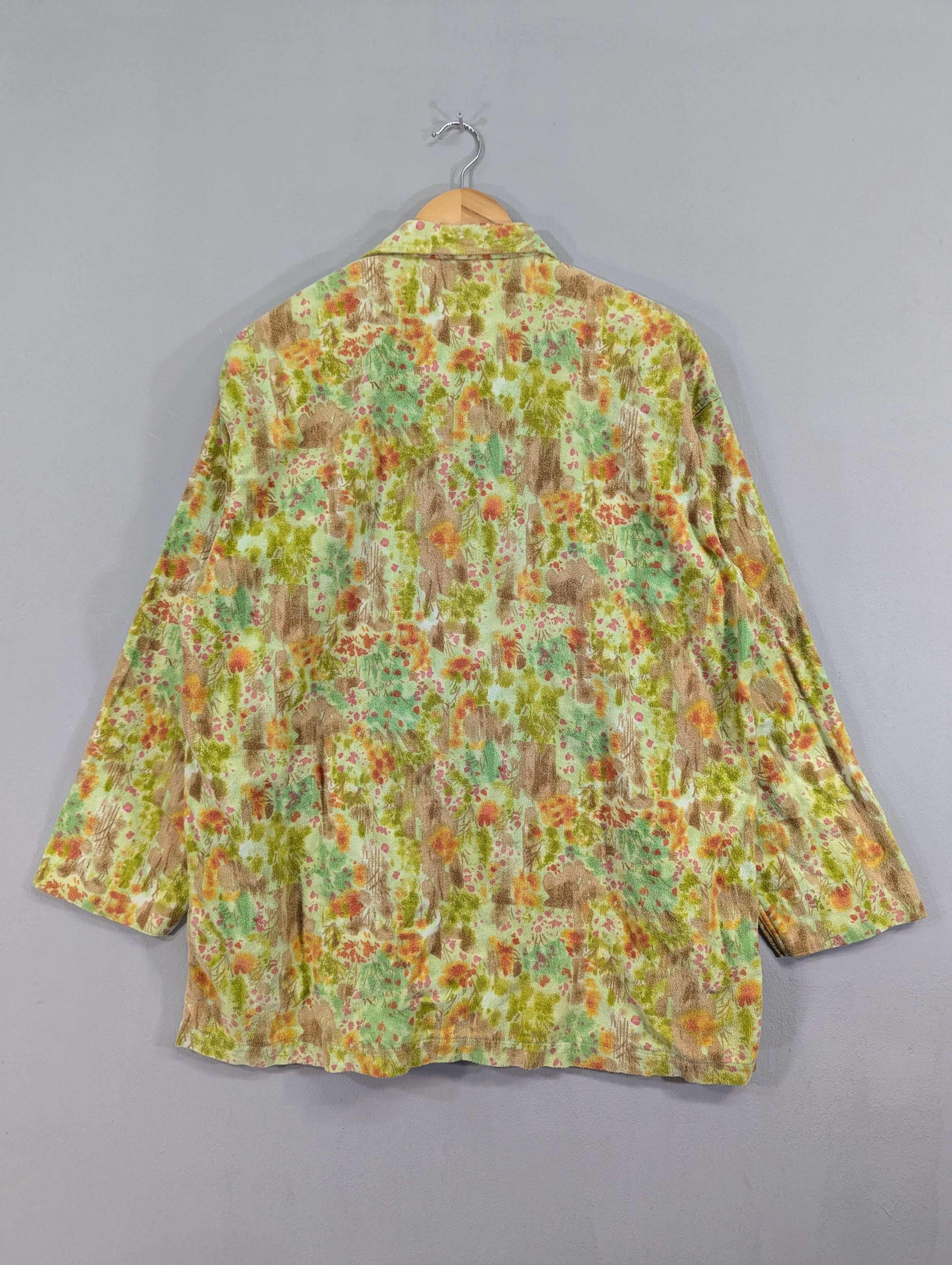 Kenzo Vintage Kenzo Homme Button Ups Printed Jacket Size US M / EU 48-50 / 2 - 11 Thumbnail