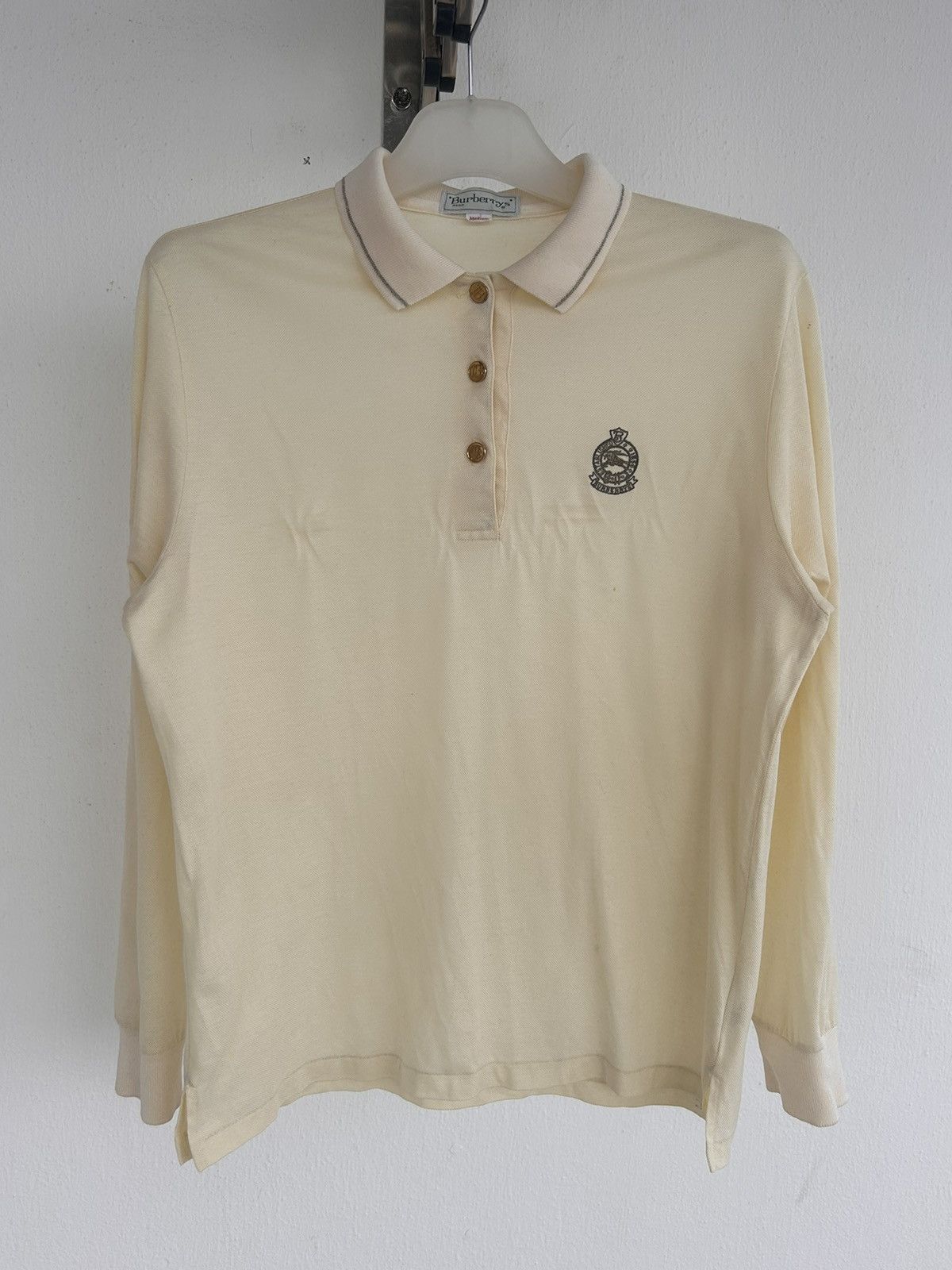 Burberry Burberry regd vintage polo collar Size M / US 6-8 / IT 42-44 - 1 Thumbnail