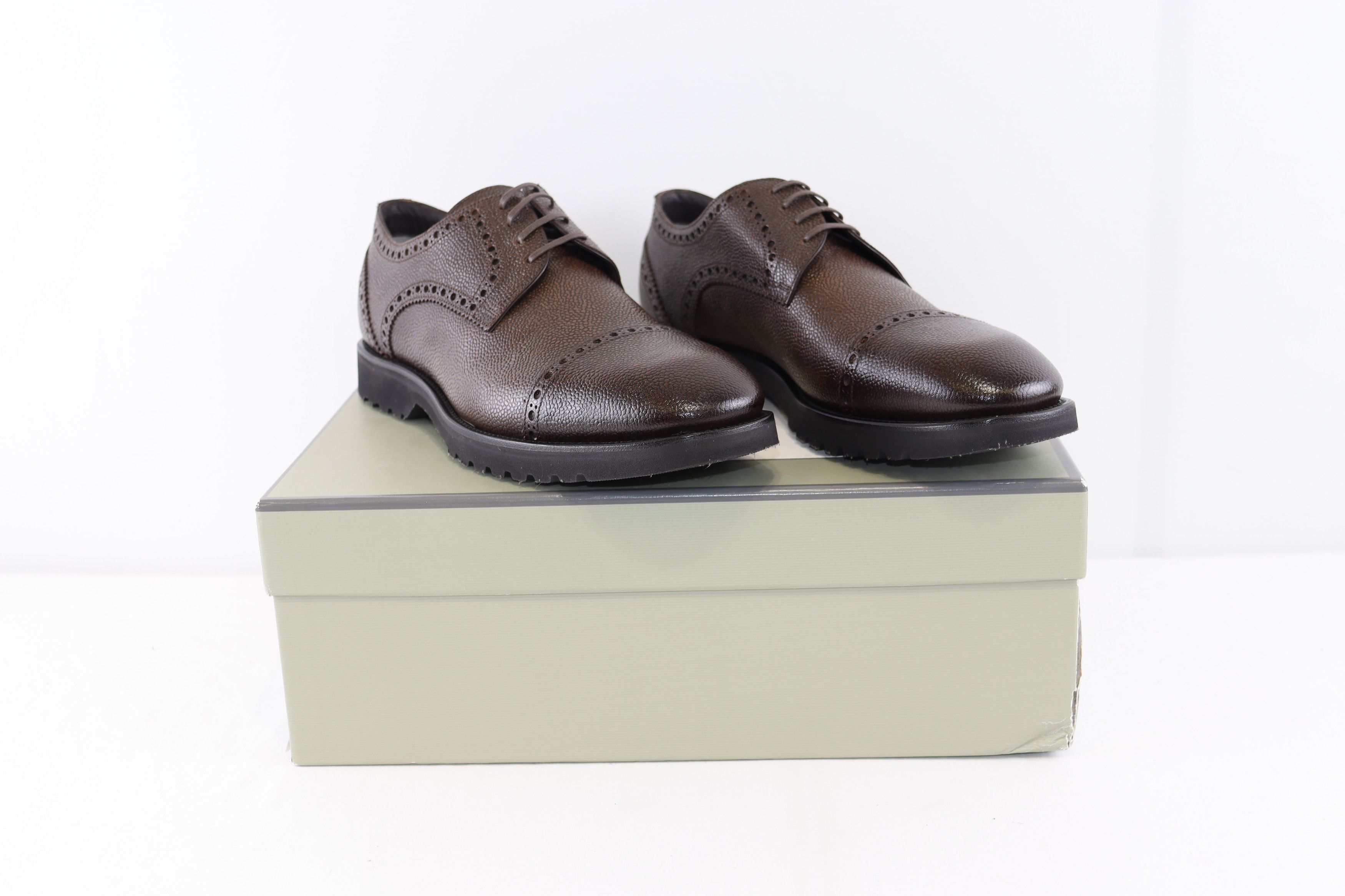 Tom Ford o1rshd1 Men's Shoes Informal Lace Up in Brown Size US 10.5 / EU 43-44 - 12 Thumbnail