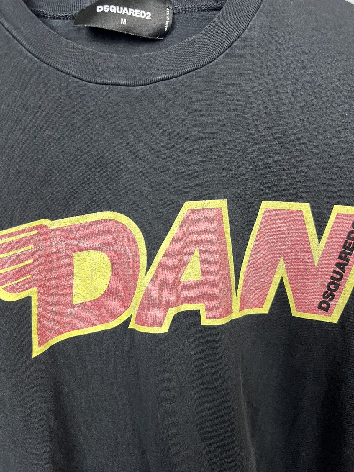 Dsquared2 Vintage DSquared2 Dean & Dan D2 big Logo Tee Size US M / EU 48-50 / 2 - 3 Thumbnail