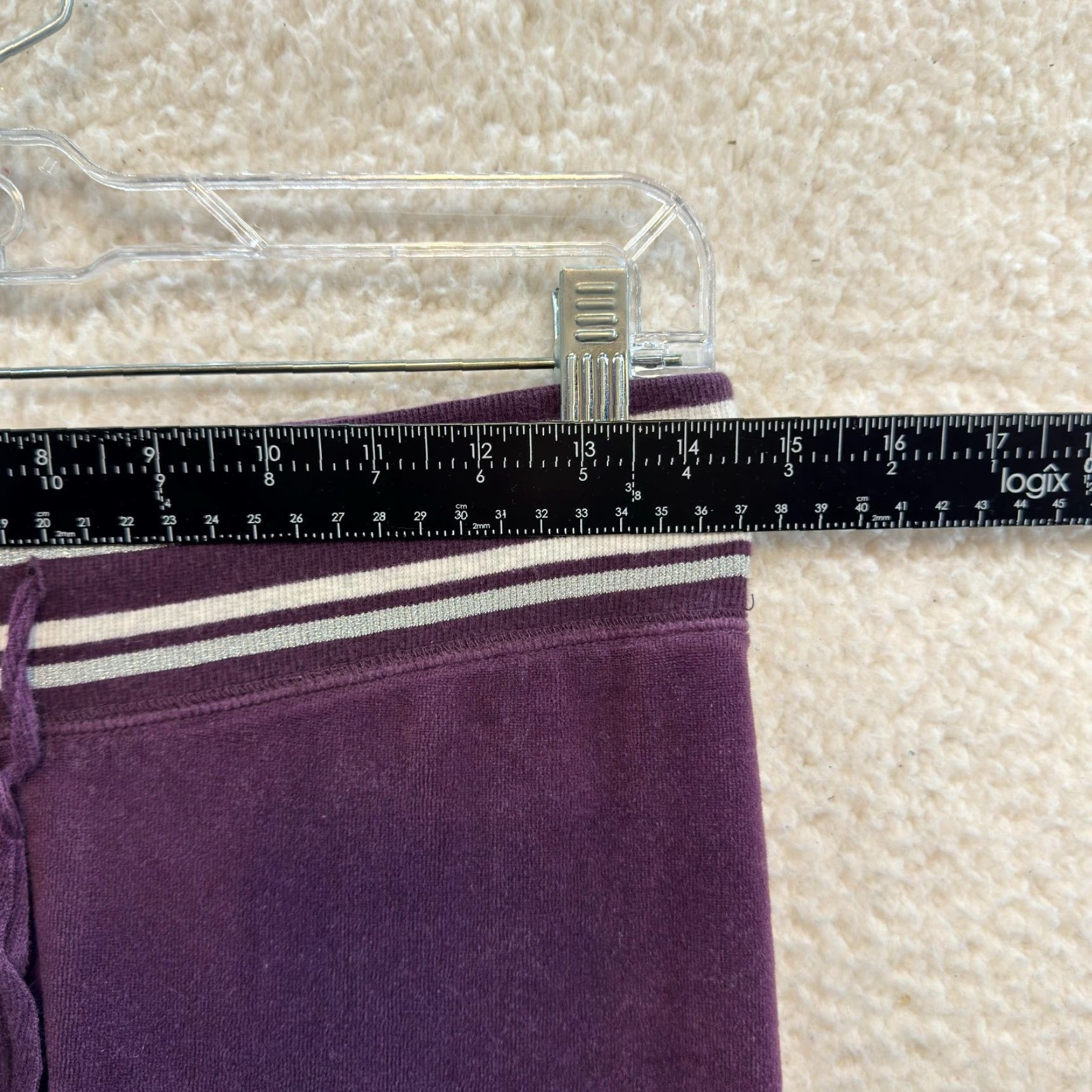 Victoria's Secret VINTAGE Victoria's Secret Tracksuit Y2K Velour Set M Medium Petite Short Purple Hoodie Jacket Pants Womens Size 32" / US 10 / IT 46 - 6 Thumbnail