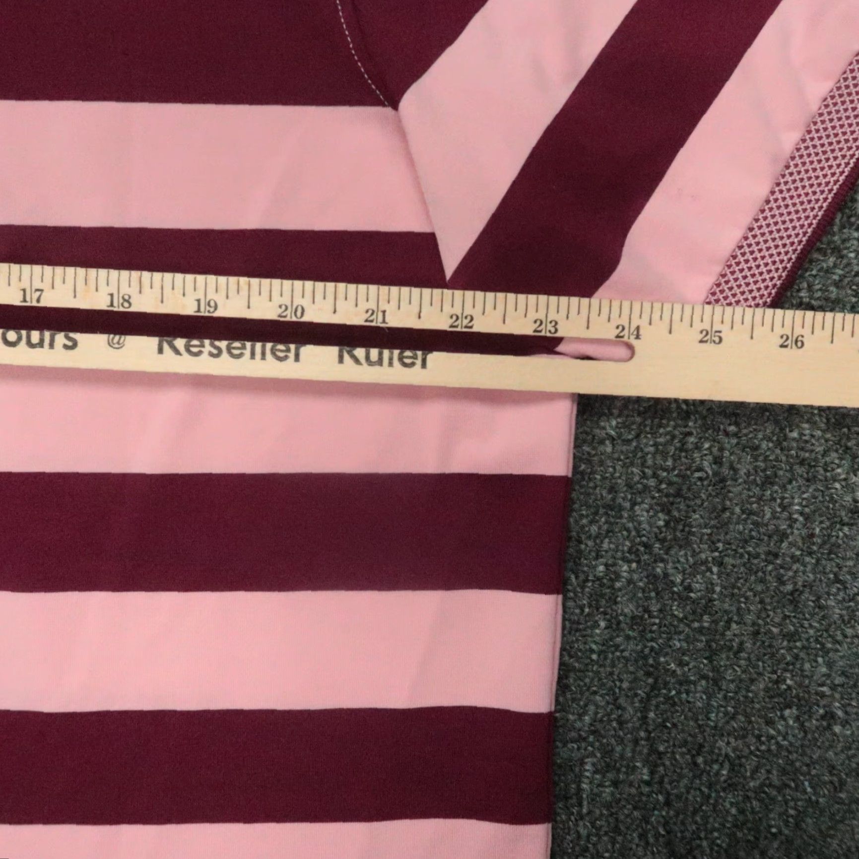 Vintage Greyson Performance Polo Shirt Mens Large Pink Red Striped Short Sleeve Golf Size US L / EU 52-54 / 3 - 6 Thumbnail
