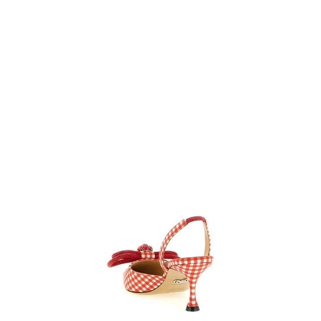 MACH & MACH MACH & MACH Double Bow Red Slingback 65mm Pumps New & Authen Size US 9 / IT 39 - 3 Thumbnail