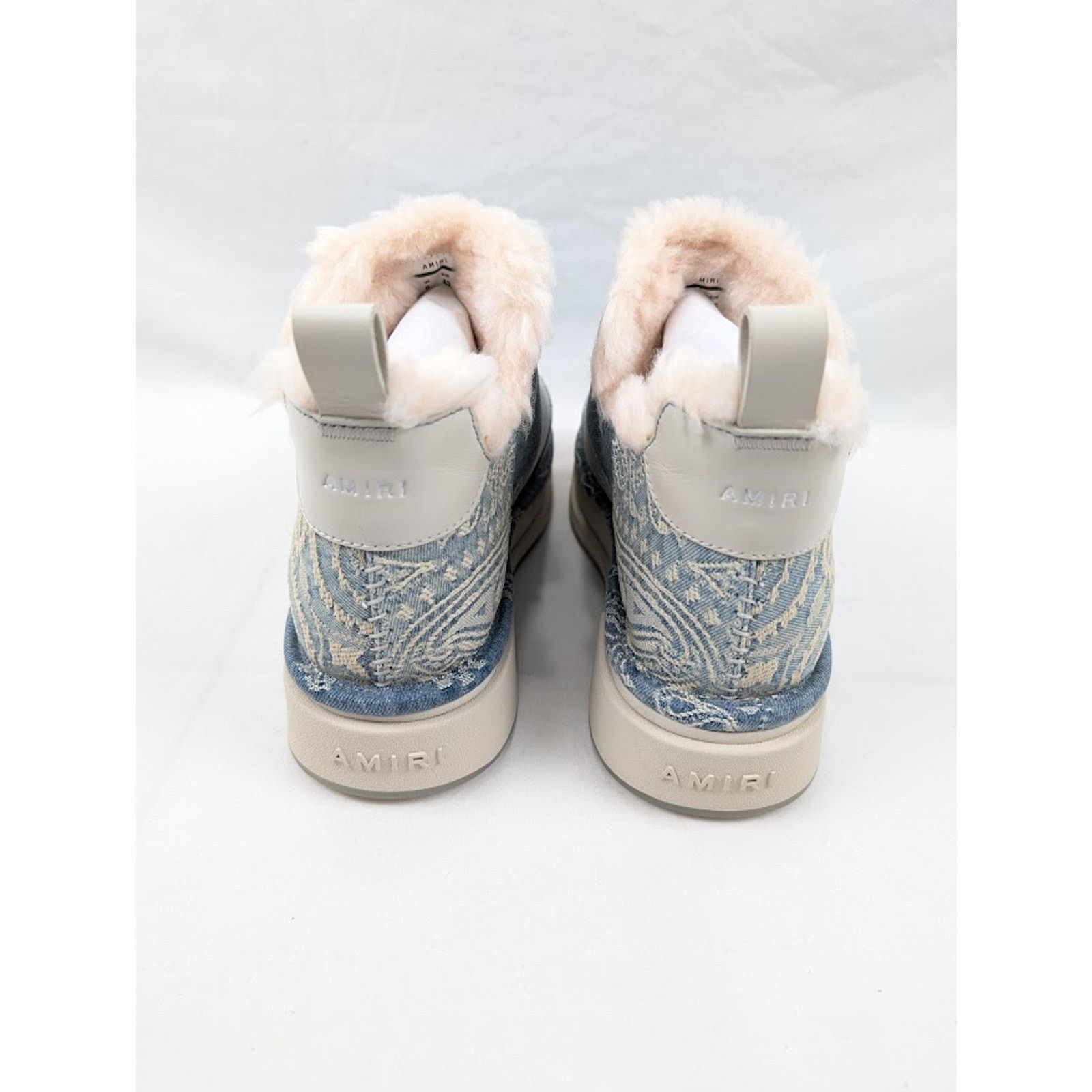 Amiri o1rshd1 Q:2 / Malibu Boot Boots in Wash Indigo Size US 11 / EU 44 - 14 Thumbnail