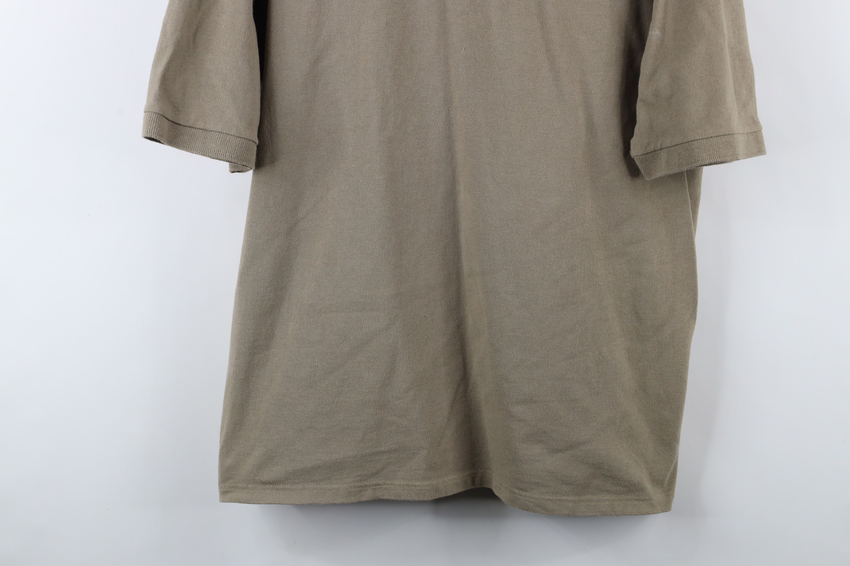 Vintage Vintage 90s Hooters Spell Ft Myers Beach Polo Shirt Beige Size US L / EU 52-54 / 3 - 3 Thumbnail