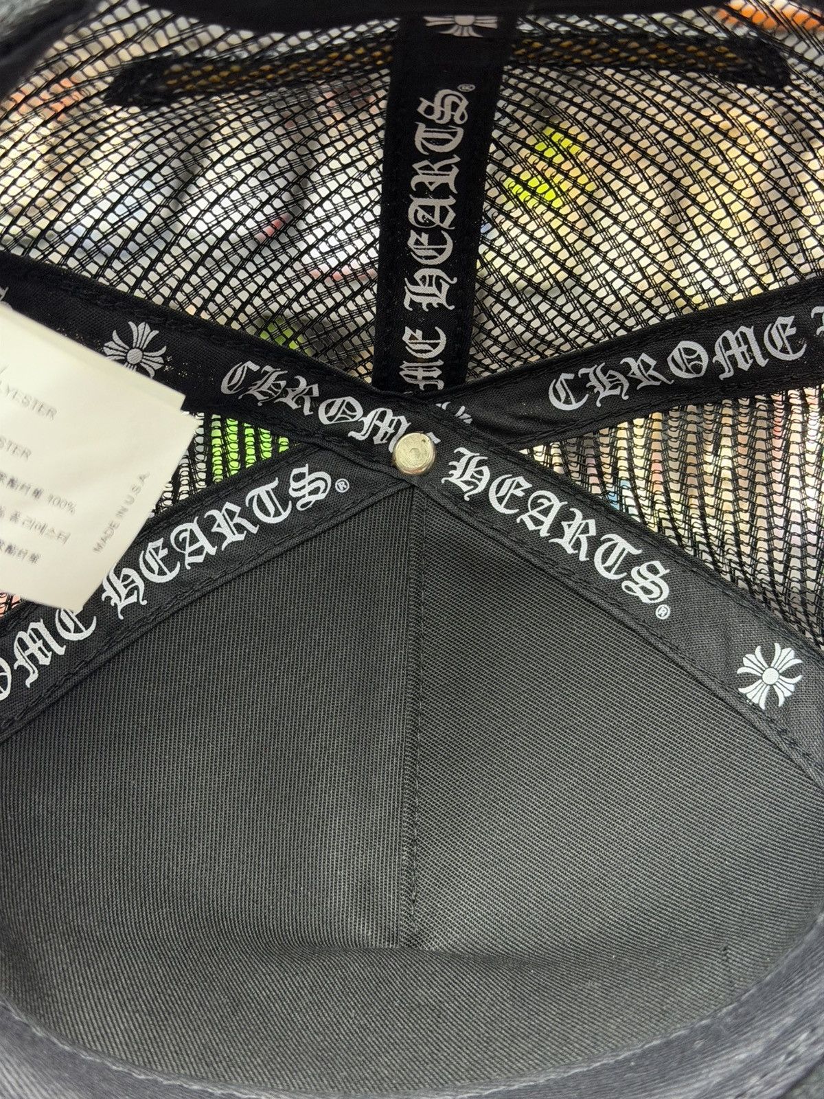Chrome Hearts Chrome Hearts Hollywood Corduroy Trucker Hat Size ONE SIZE - 9 Thumbnail